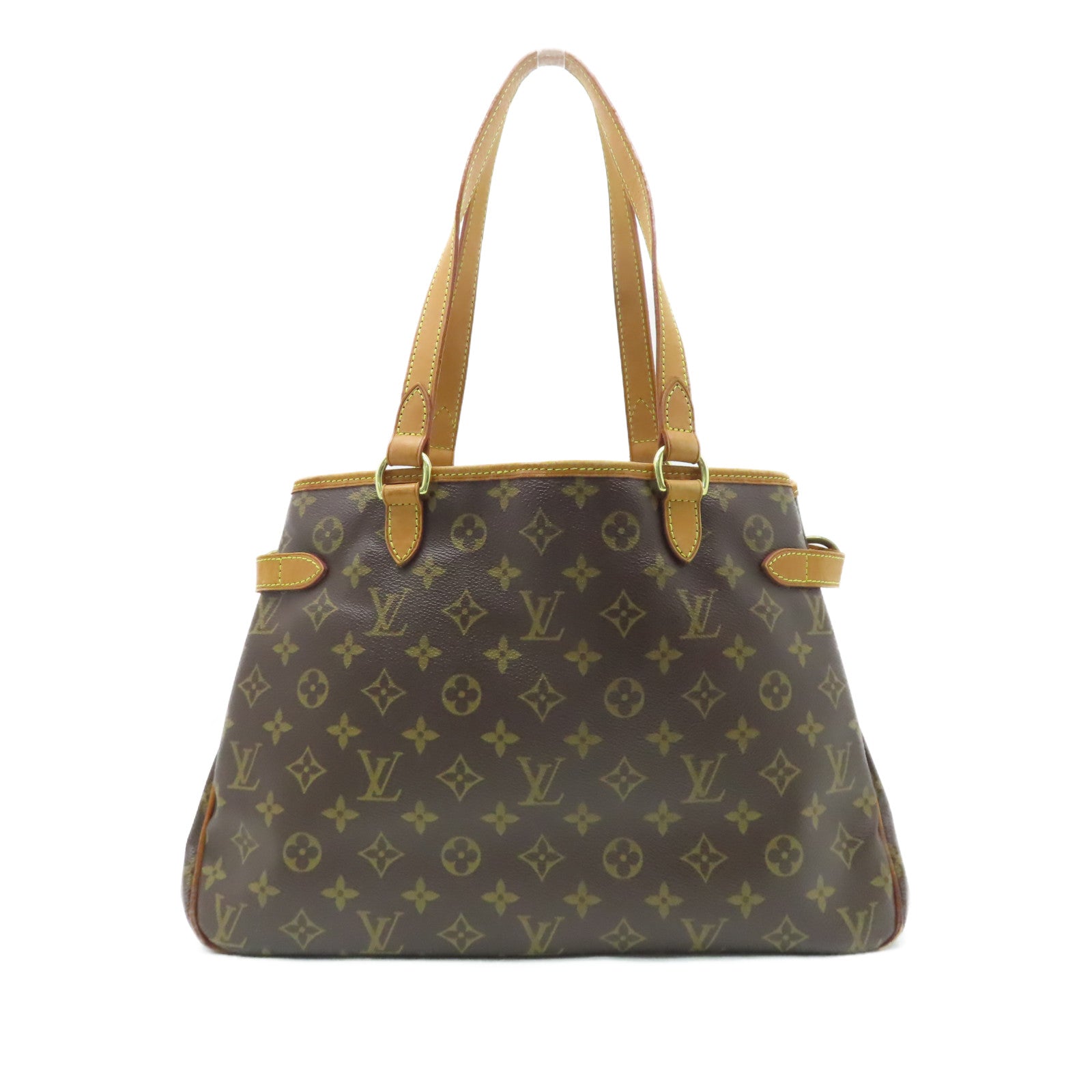 LOUIS VUITTON Monogram Batignolles Horizontal金扣肩背袋啡色