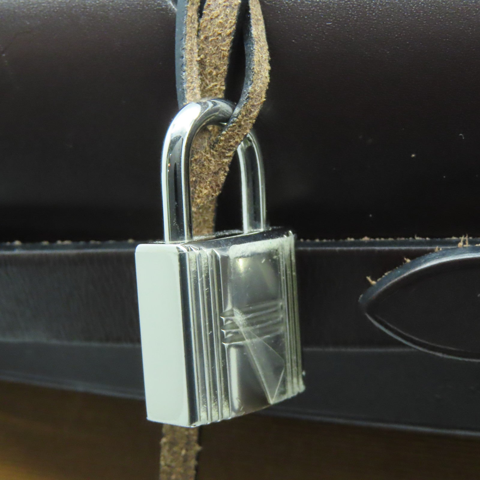 HERMES 【激減優惠】帆布Herbag PM銀扣手挽肩背兩用袋粟子色/海藍色/咖啡色