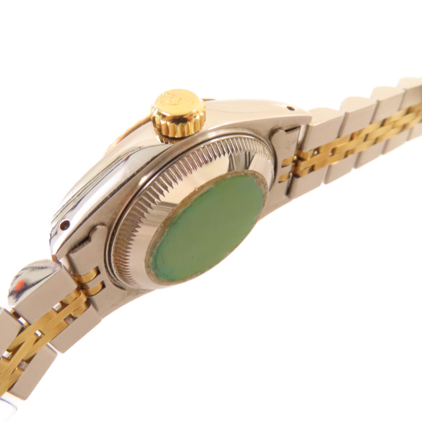 ROLEX Datejust Watch K18黃金/不鏽鋼自動機芯手錶白色/金色/銀色