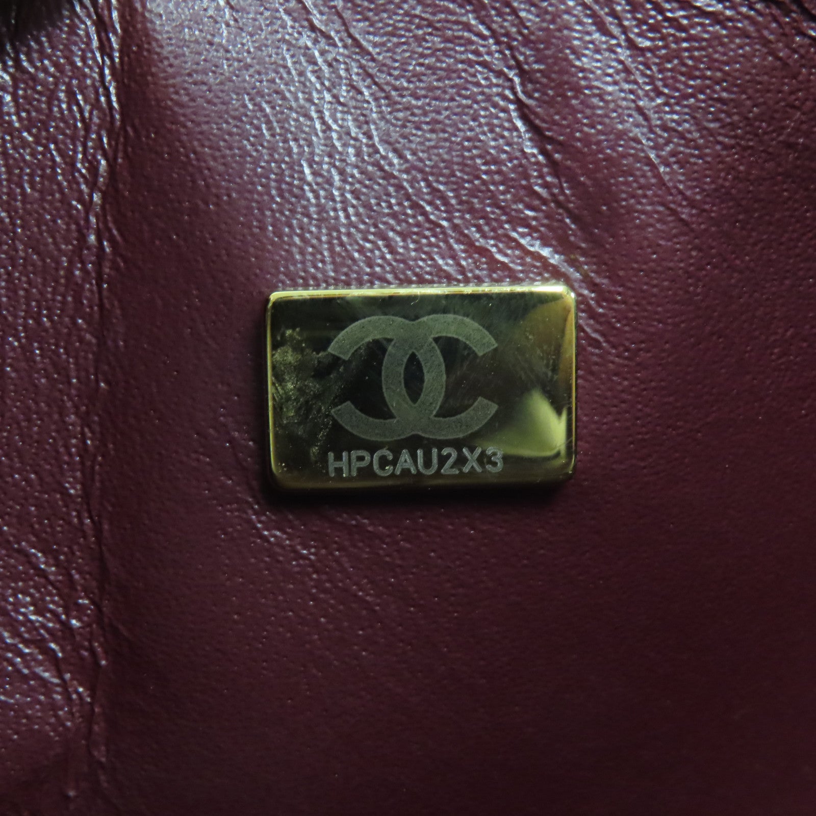 CHANEL 菱格羊皮皮革Classic 25金扣鏈帶肩背袋黑色