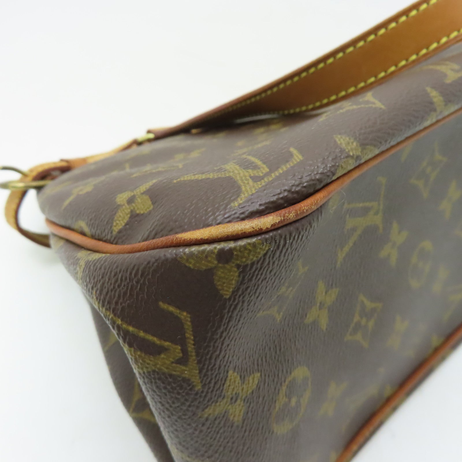 LOUIS VUITTON Monogram Batignolles Horizontal金扣肩背袋啡色