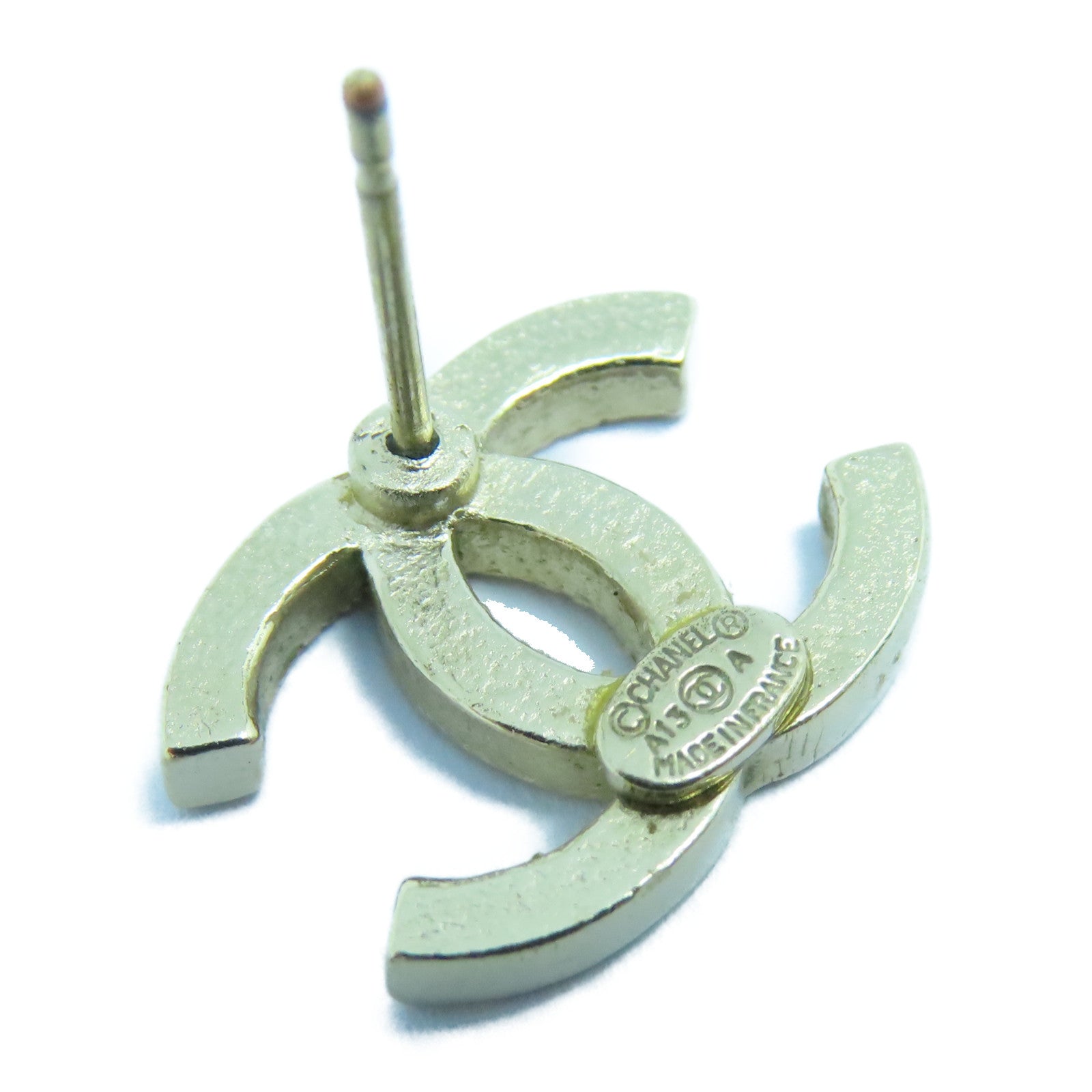 CHANEL 金屬Earrings耳環金色