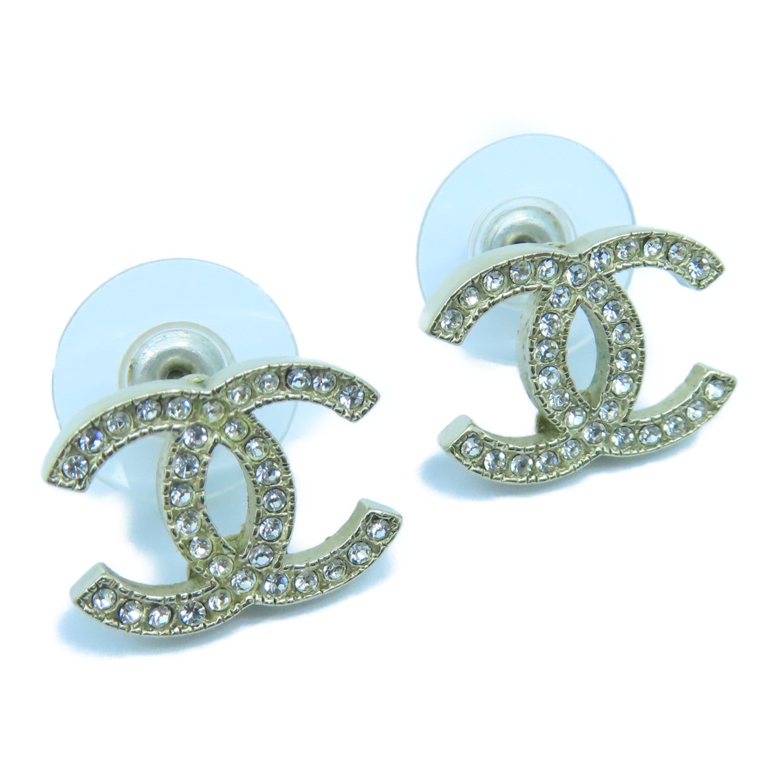 CHANEL 金屬Earrings耳環金色
