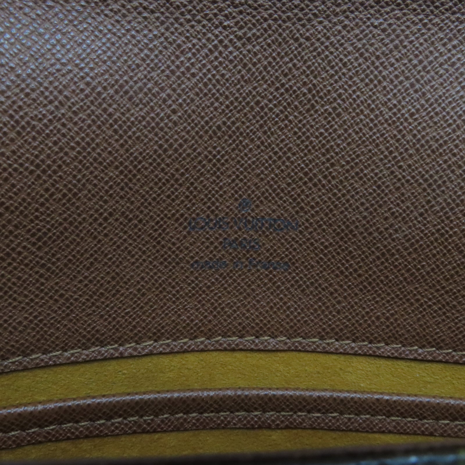 LOUIS VUITTON Monogram Musette Tango Gold Buckle Shoulder Bag Brown