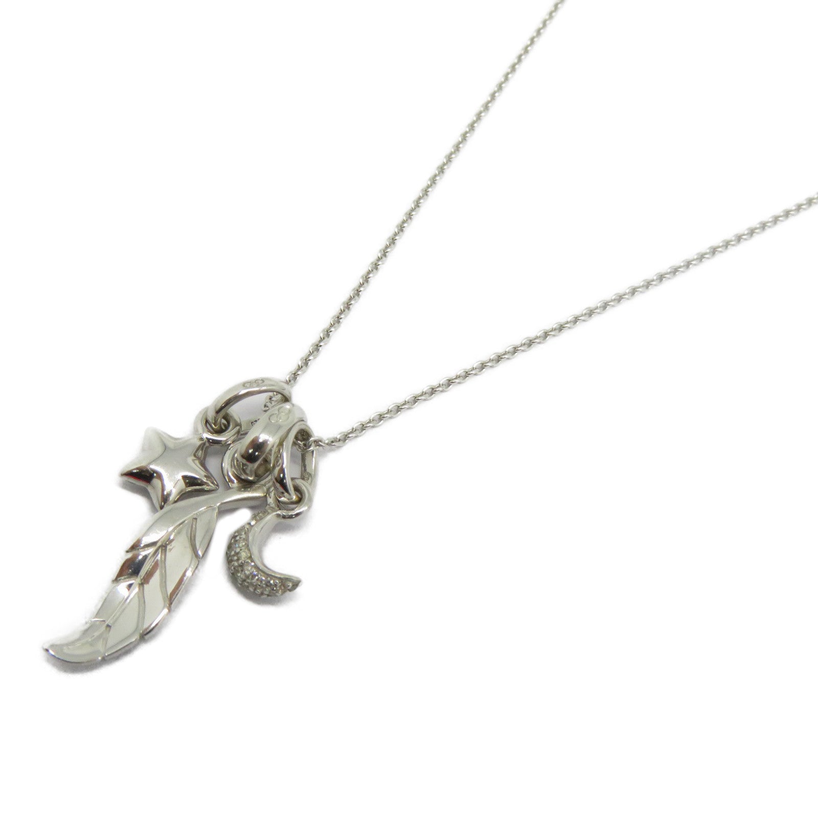 JEWELRY 【激減優惠】18K白金Diamond Necklace鑽石項鍊