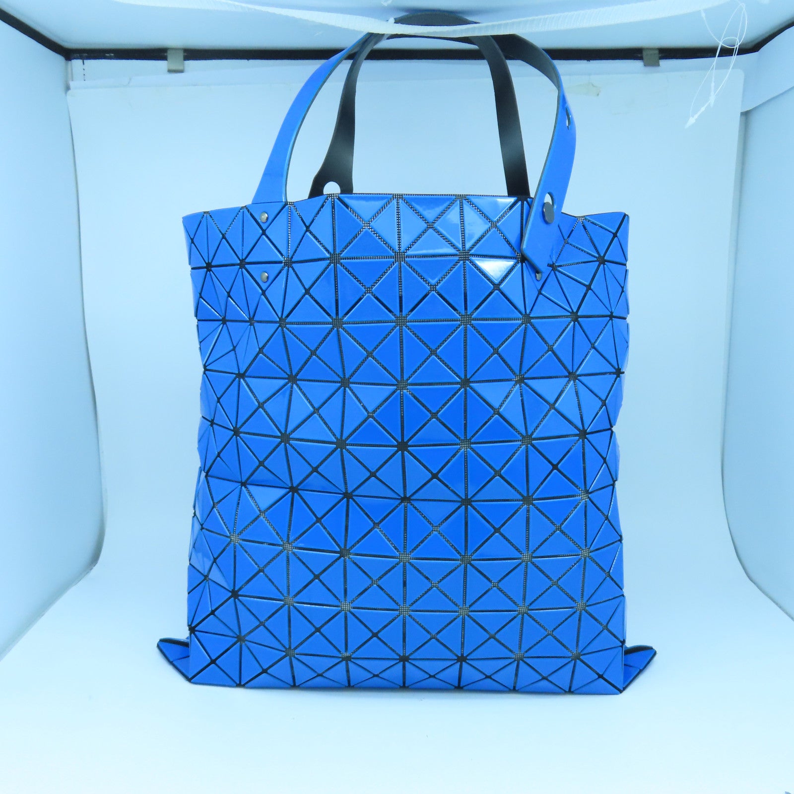 ISSEY MIYAKE PVC Bao Bao Tote Bag手拿包藍色