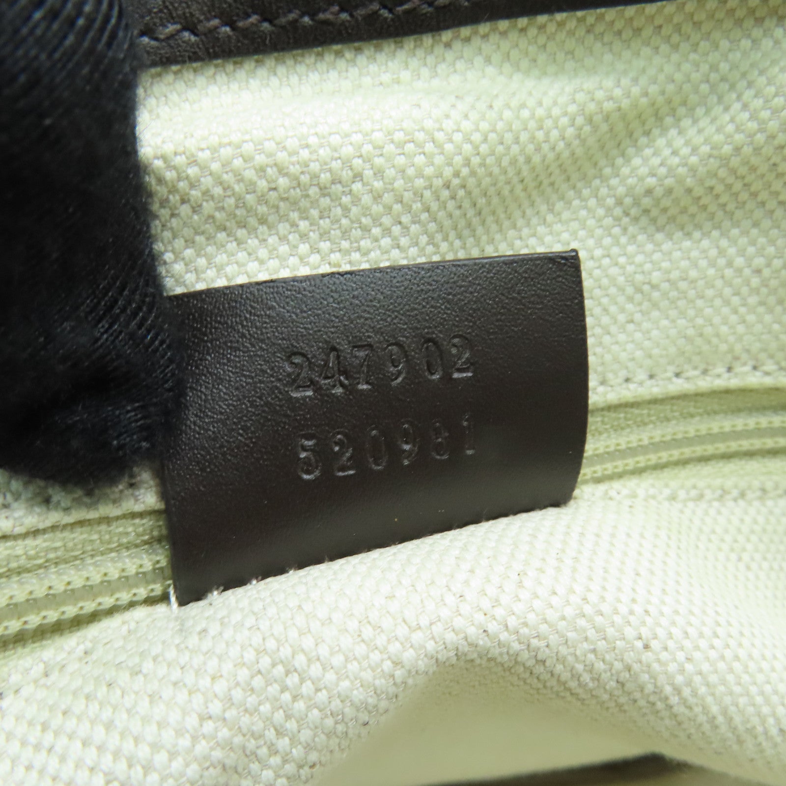 GUCCI 帆布2way Shoulder Bag金扣手挽肩背两用袋啡色