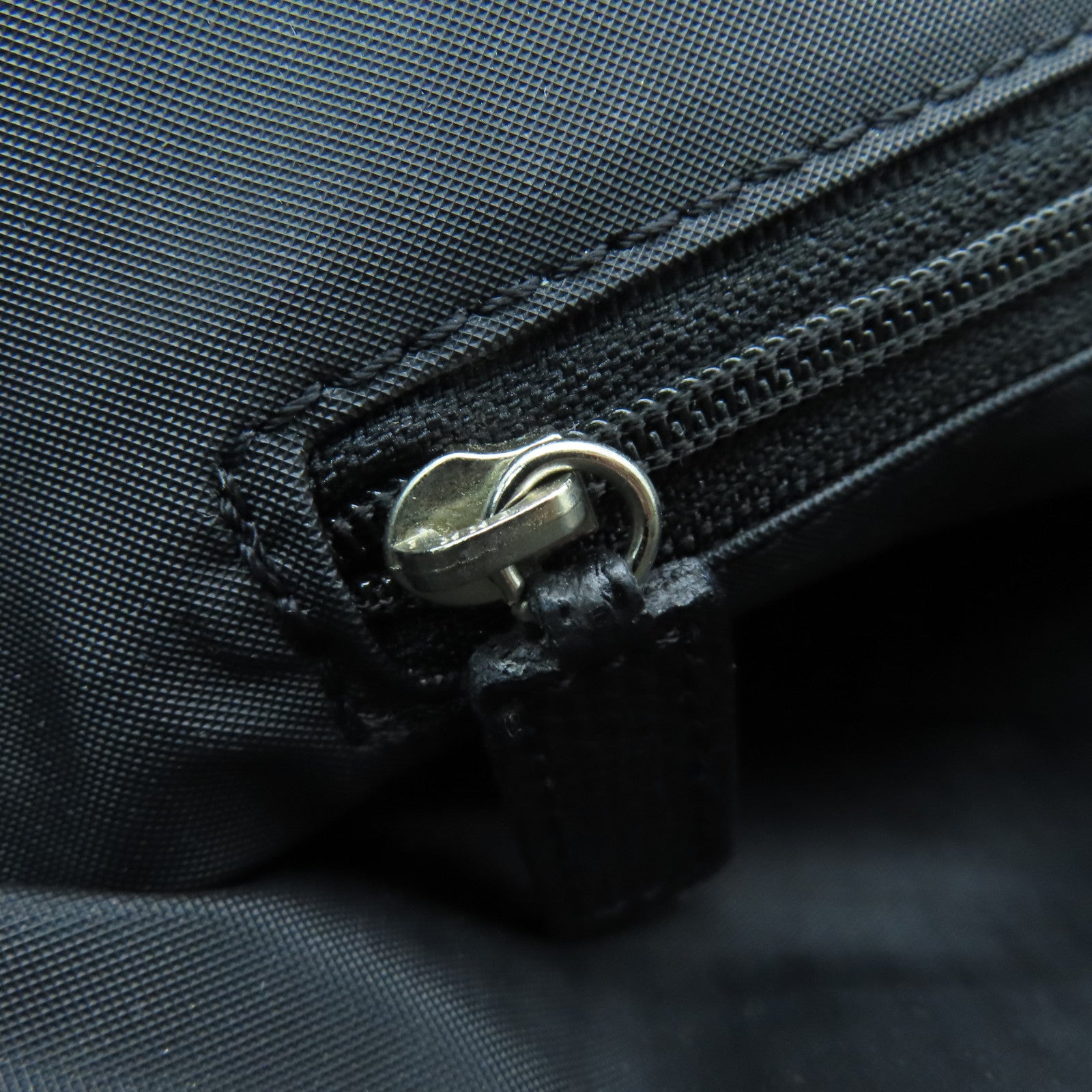 BURBERRY Canvas Handbag Silver Buckle Brown/Black