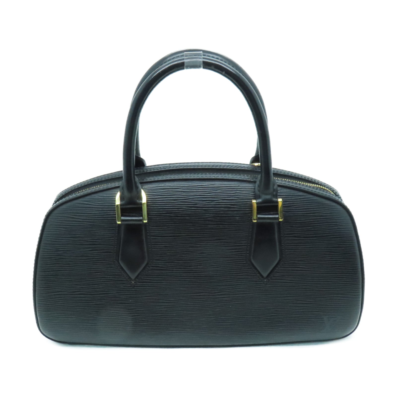 LOUIS VUITTON Epi Jasmin金扣手挽袋黑色