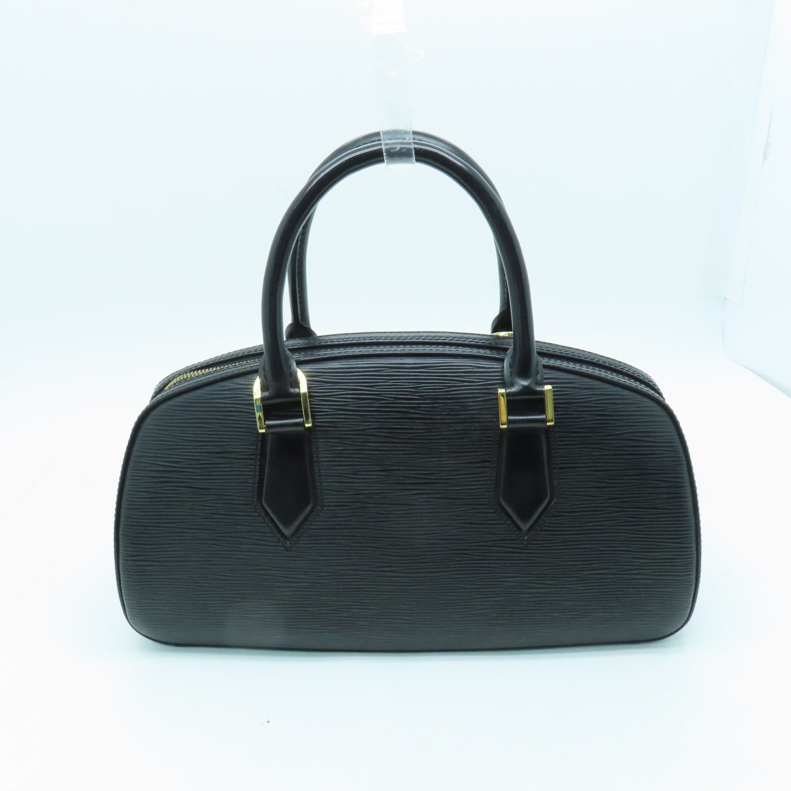 LOUIS VUITTON Epi Jasmin金扣手挽袋黑色