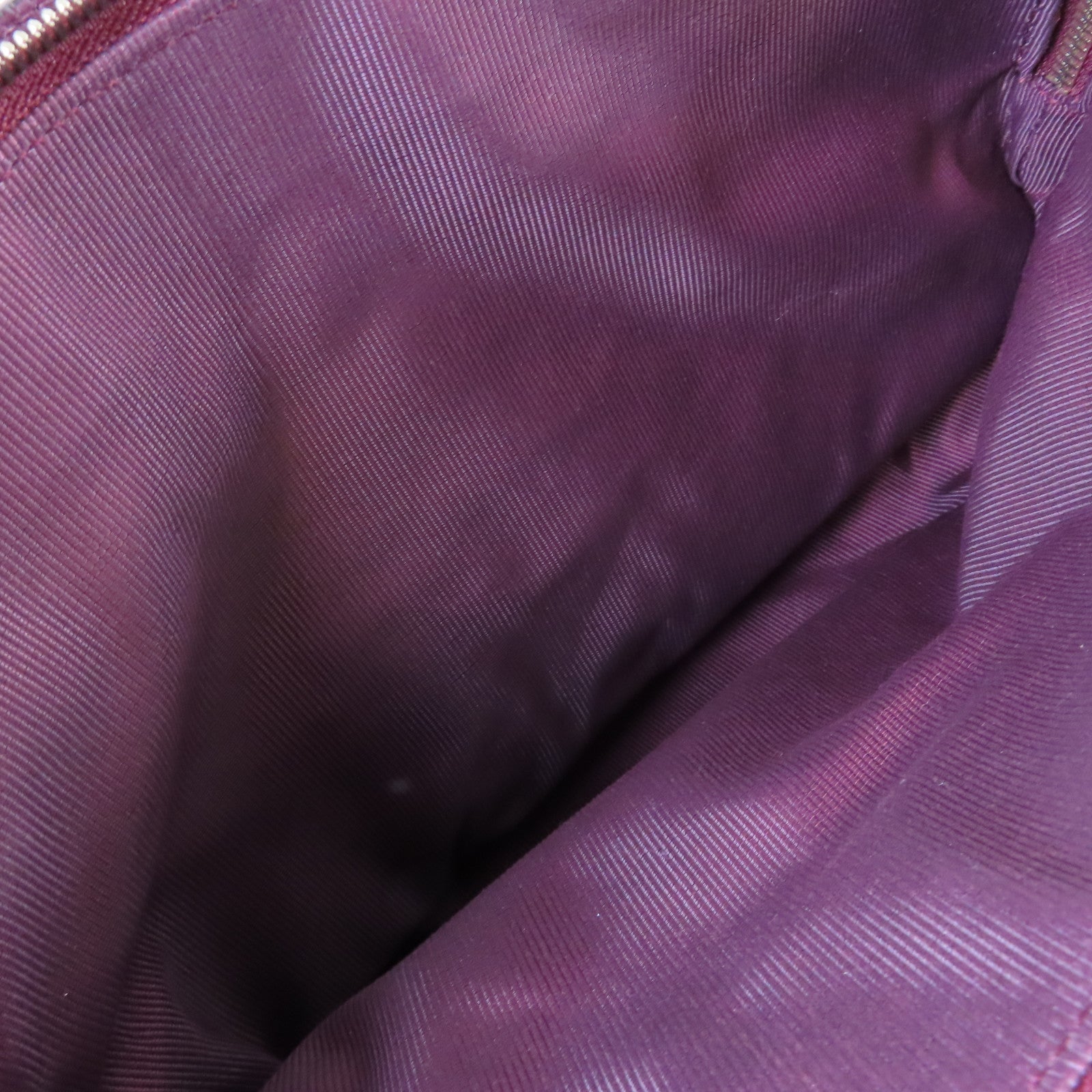 Furla 皮革2Way Shoulder Bag金扣手挽肩背兩用袋酒紅色