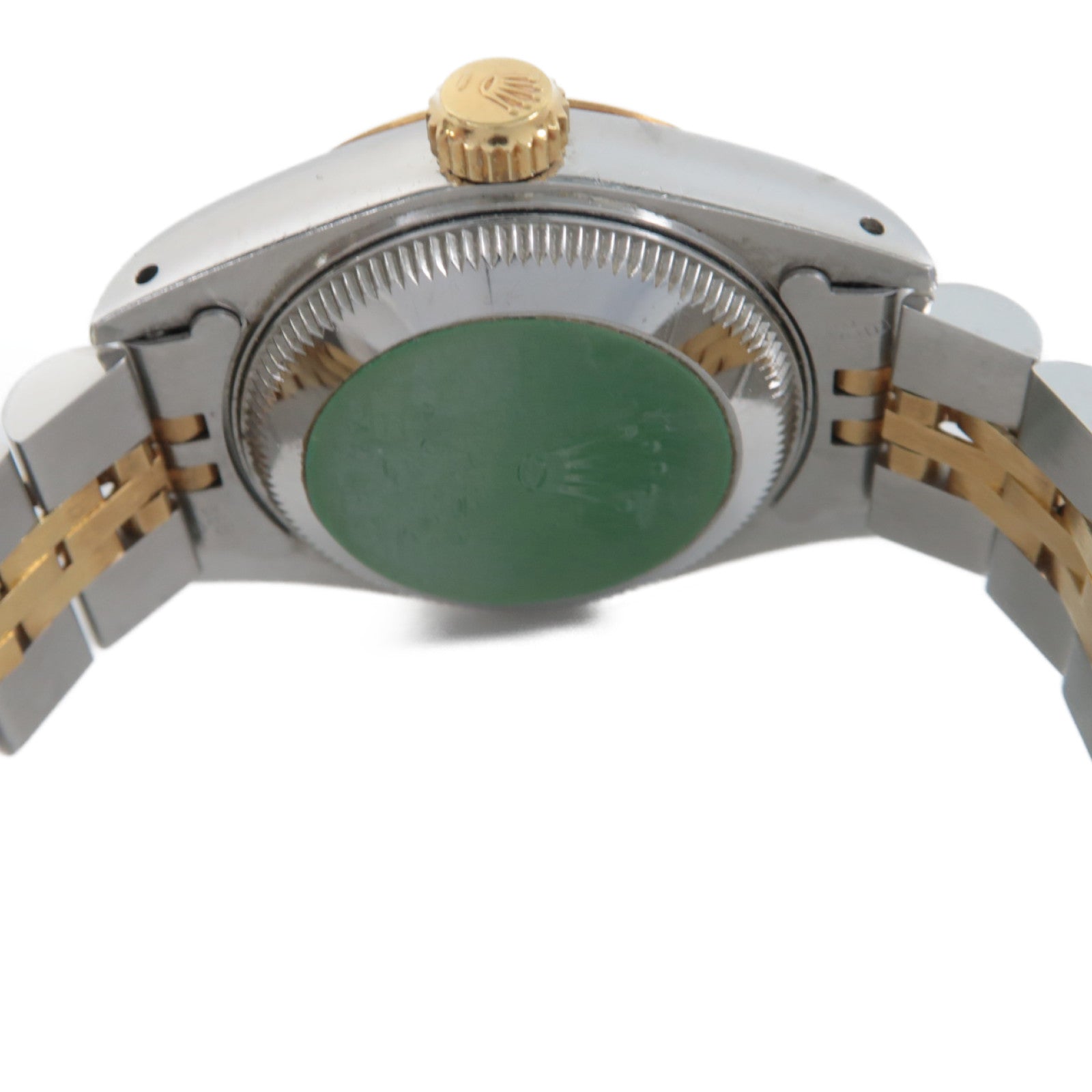 ROLEX Datejust18K黃金/不鏽鋼手錶自動機芯白色