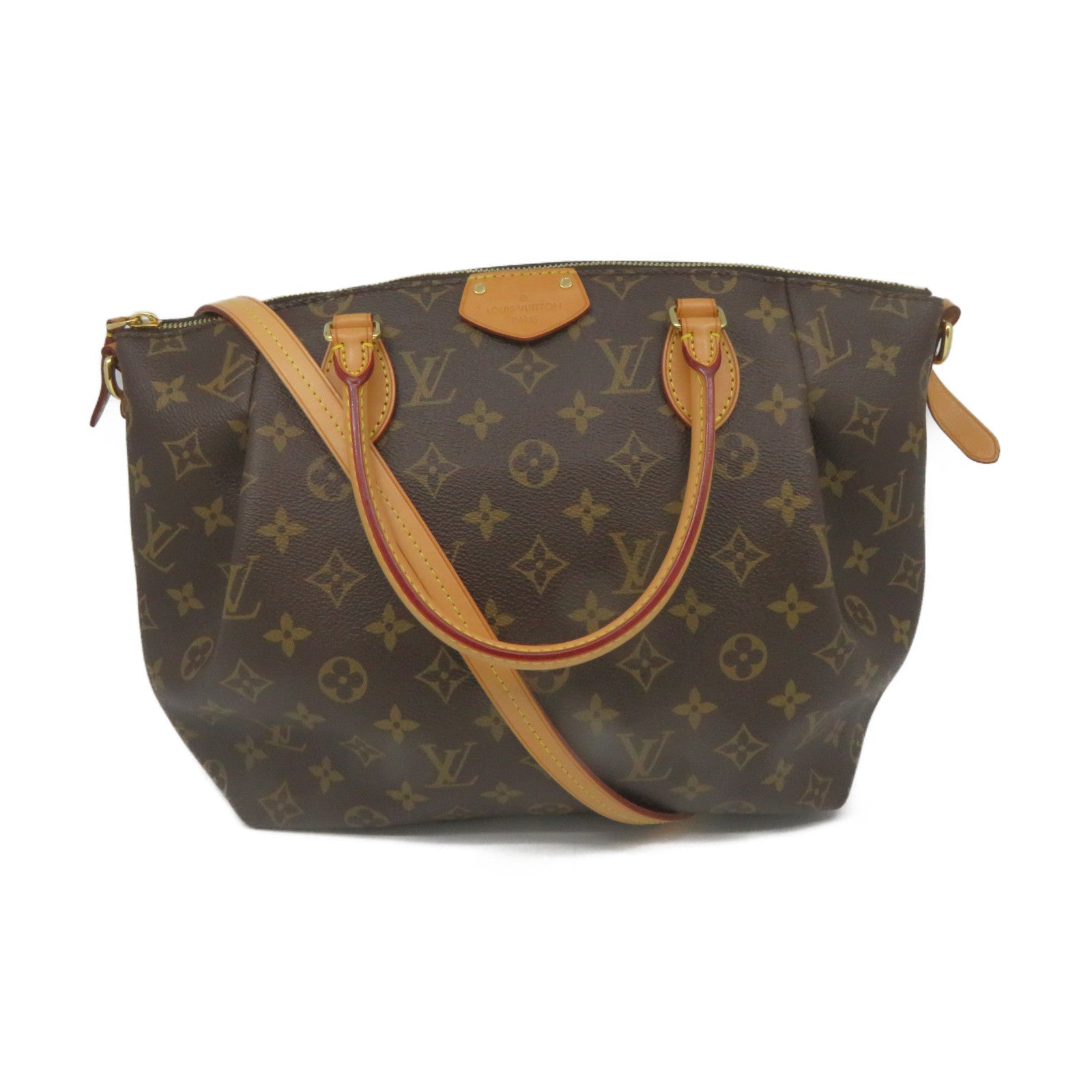 LOUIS VUITTON Monogram Turenne MM M48814肩背袋啡色