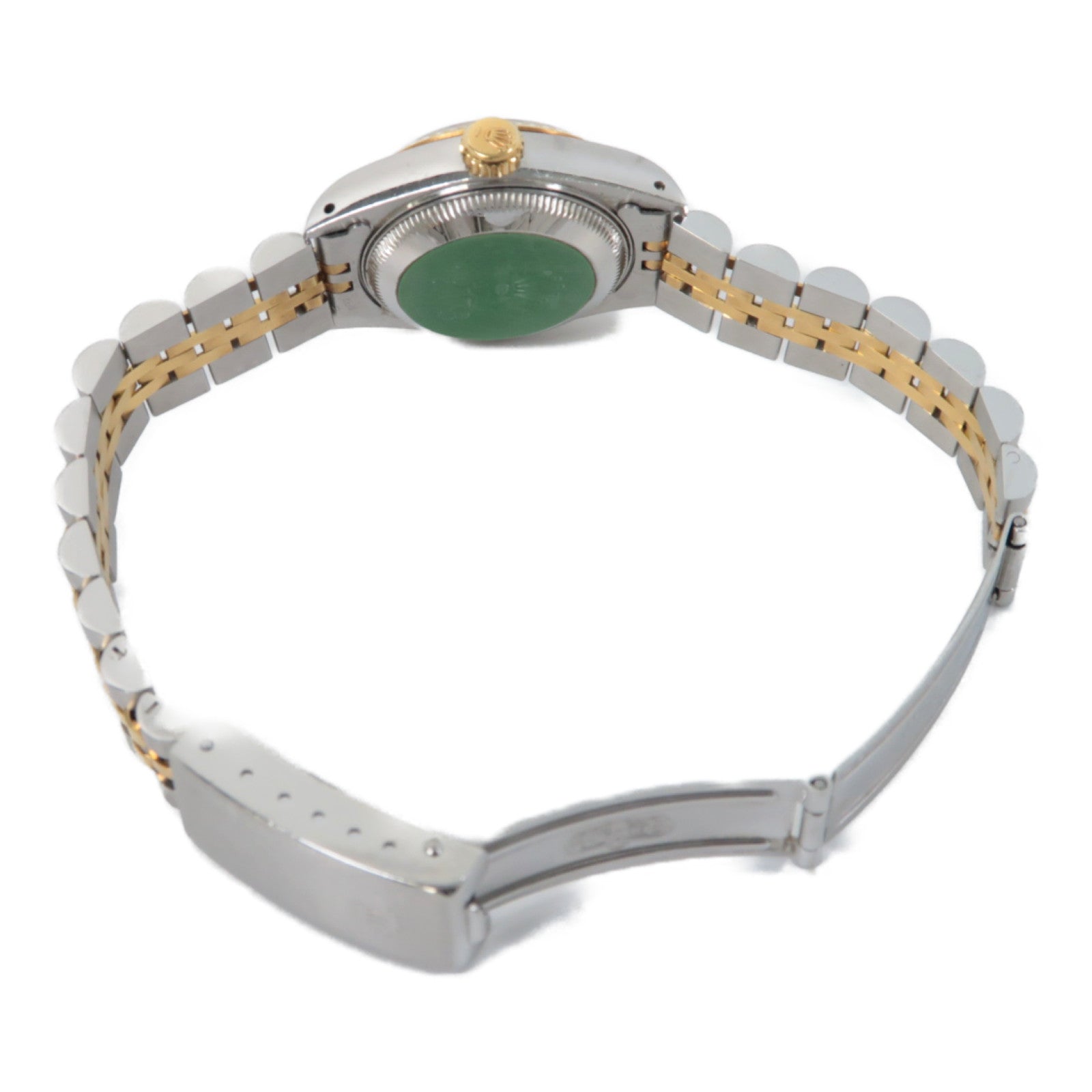 ROLEX Datejust18K黃金/不鏽鋼手錶自動機芯白色