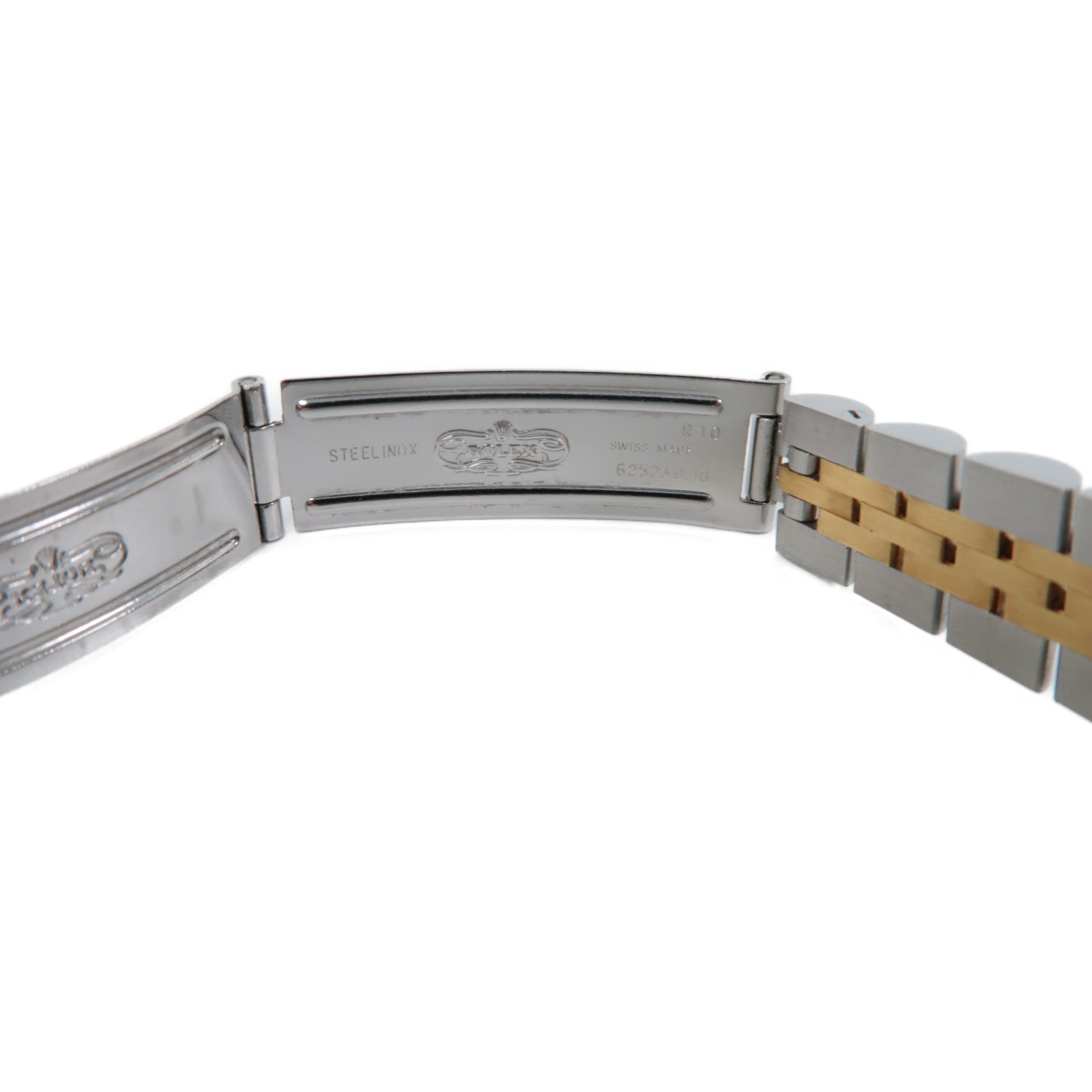 ROLEX Datejust18K黃金/不鏽鋼手錶自動機芯白色