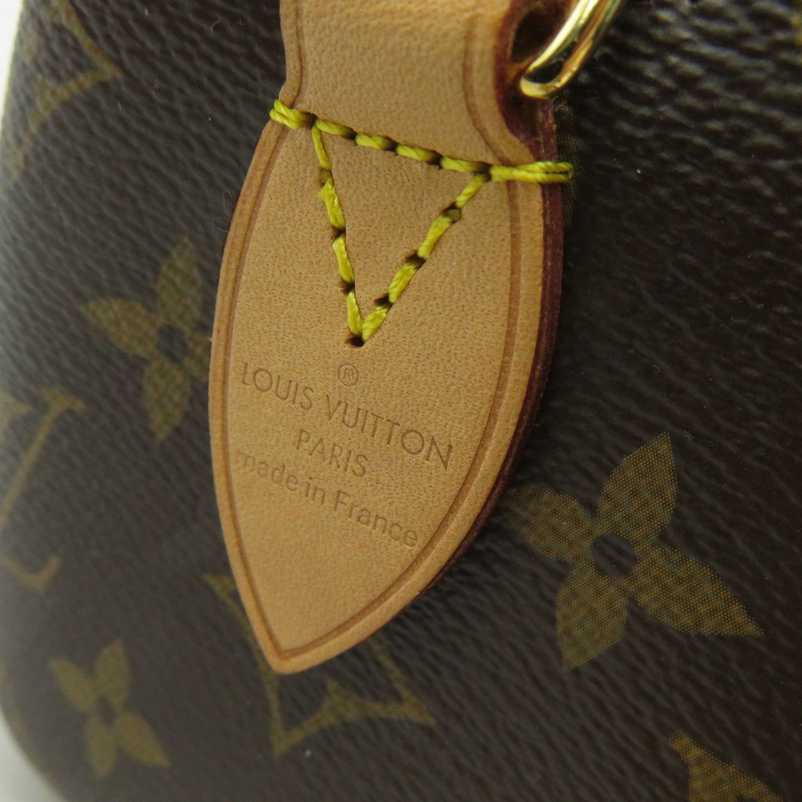 LOUIS VUITTON Monogram Speedy 20金扣手挽肩背兩用袋啡色