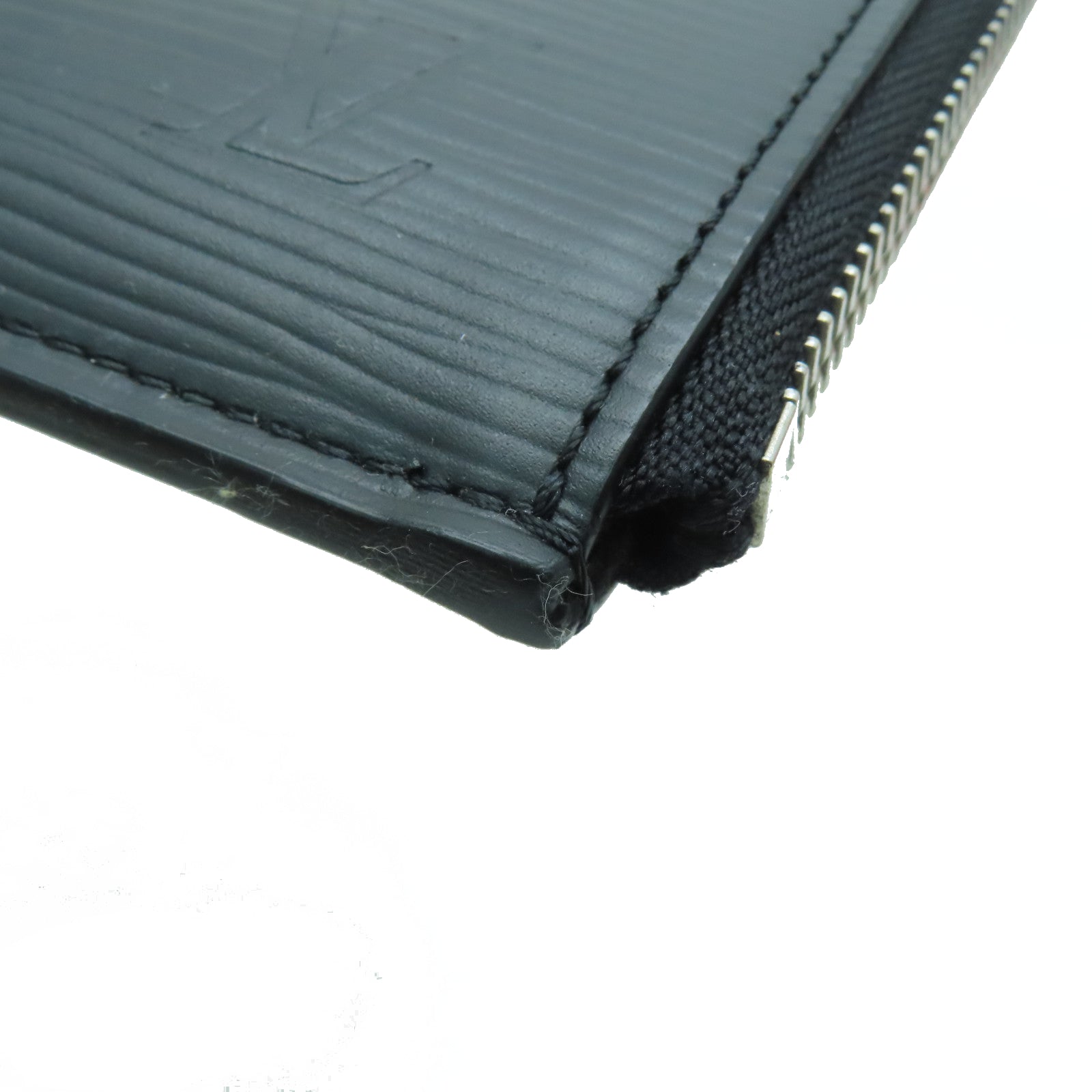 LOUIS VUITTON [Sharp Discount] Epi Pochette Jour GM Clutch Black