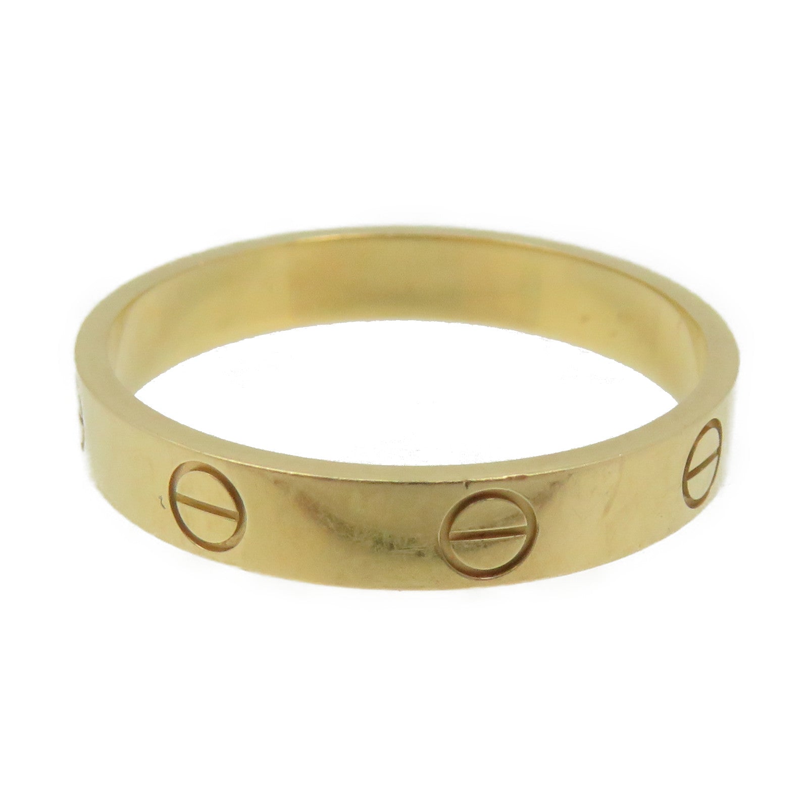 CARTIER 18K Gold Love Wedding Ring #62