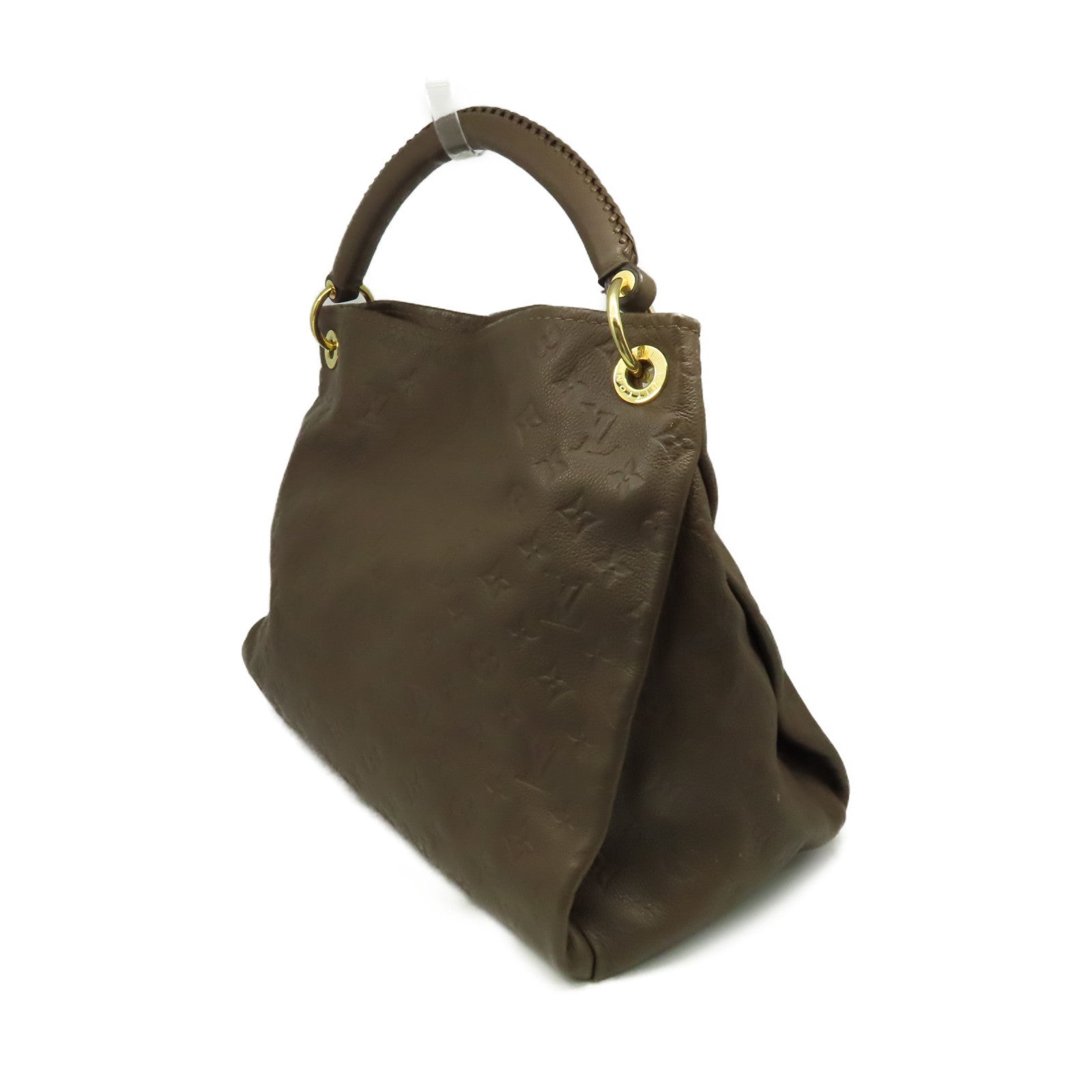 LOUIS VUITTON Monogram Empreinte Artsy MM Shoulder Bag肩背袋啡色
