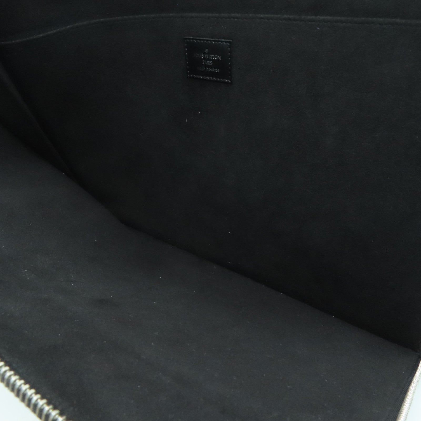 LOUIS VUITTON [Sharp Discount] Epi Pochette Jour GM Clutch Black