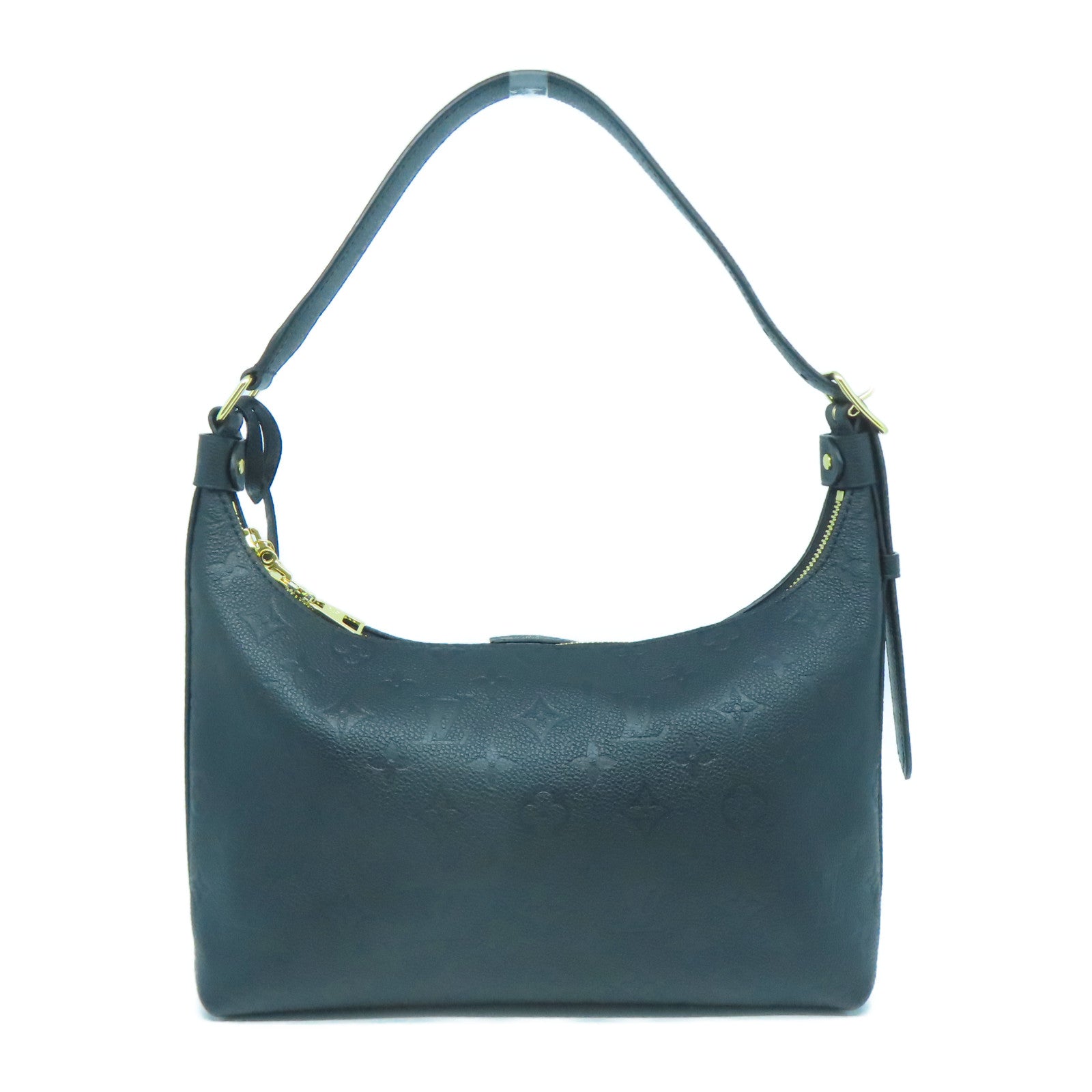 LOUIS VUITTON Monogram Empreinte Sac Sport金扣手挽袋黑色