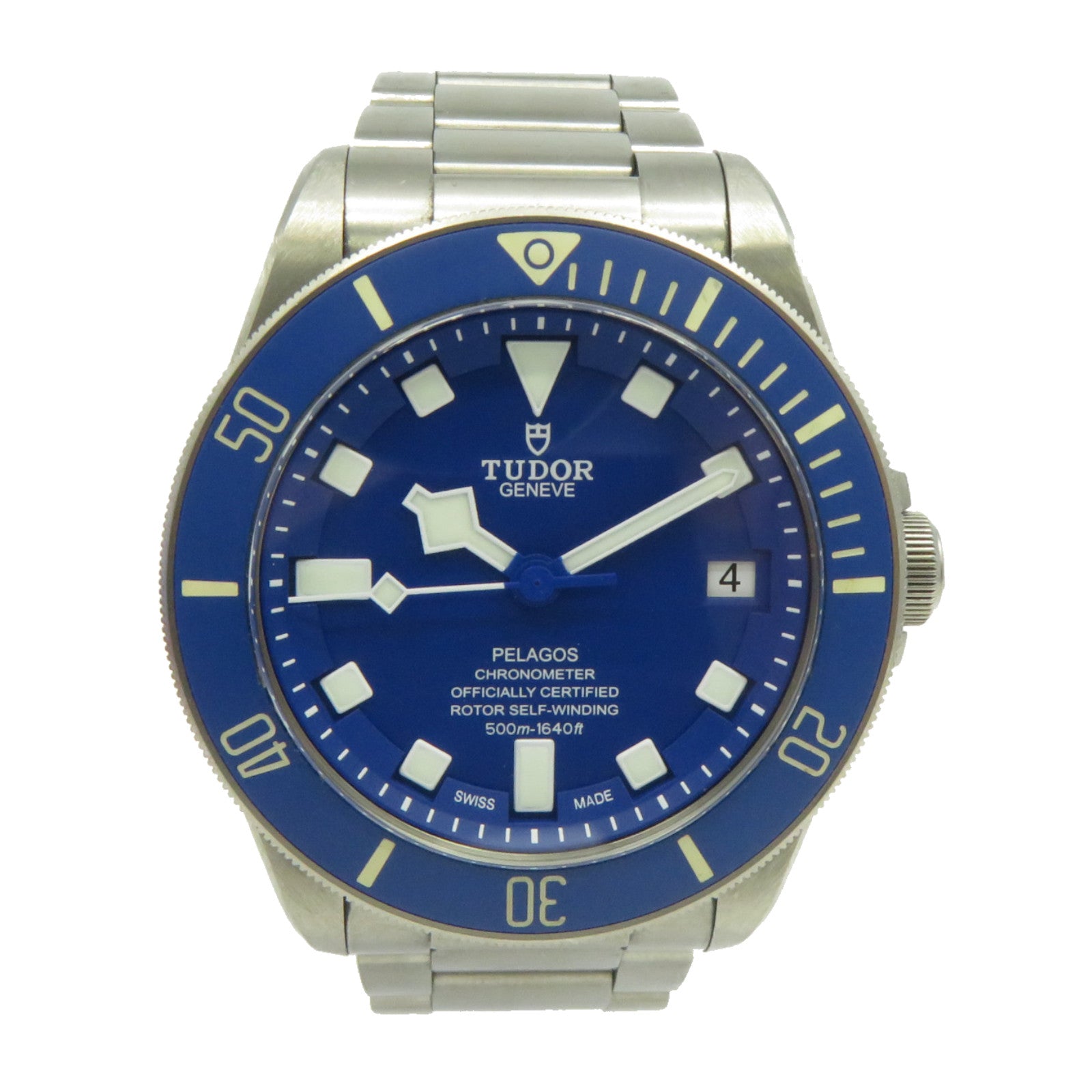 TUDOR Pelagos鈦金屬手錶自動機芯藍色