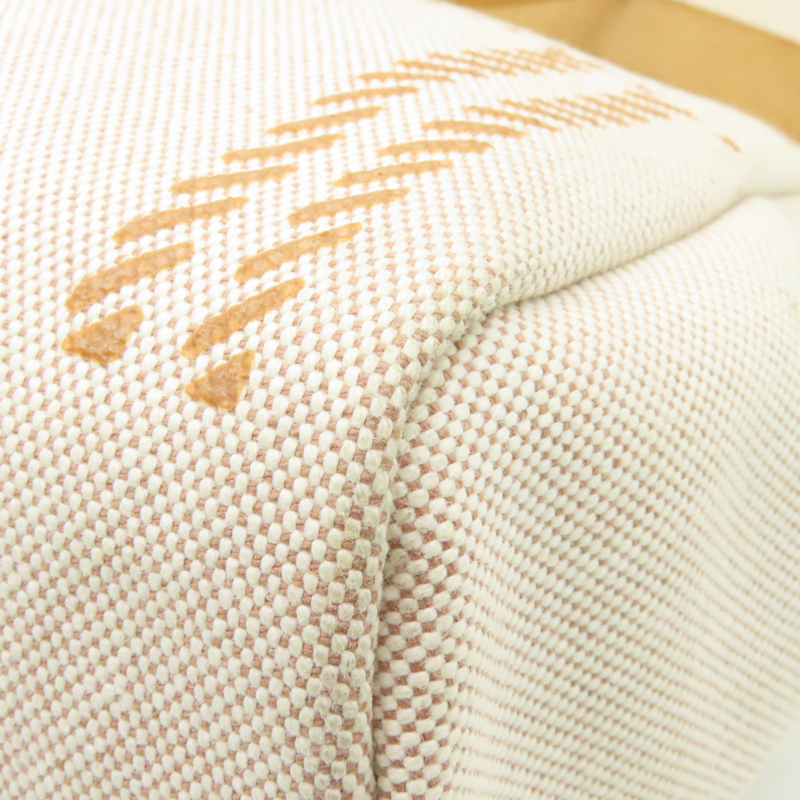 HERMES 帆布Herbag PM銀扣手挽肩背兩用袋Naturel Sable/Ecru米色/棕色
