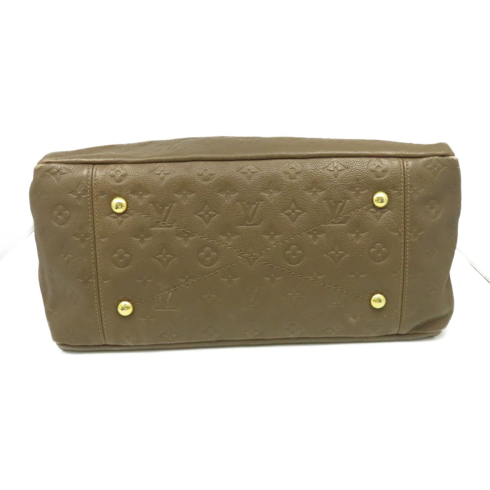 LOUIS VUITTON Monogram Empreinte Artsy MM Shoulder Bag肩背袋啡色