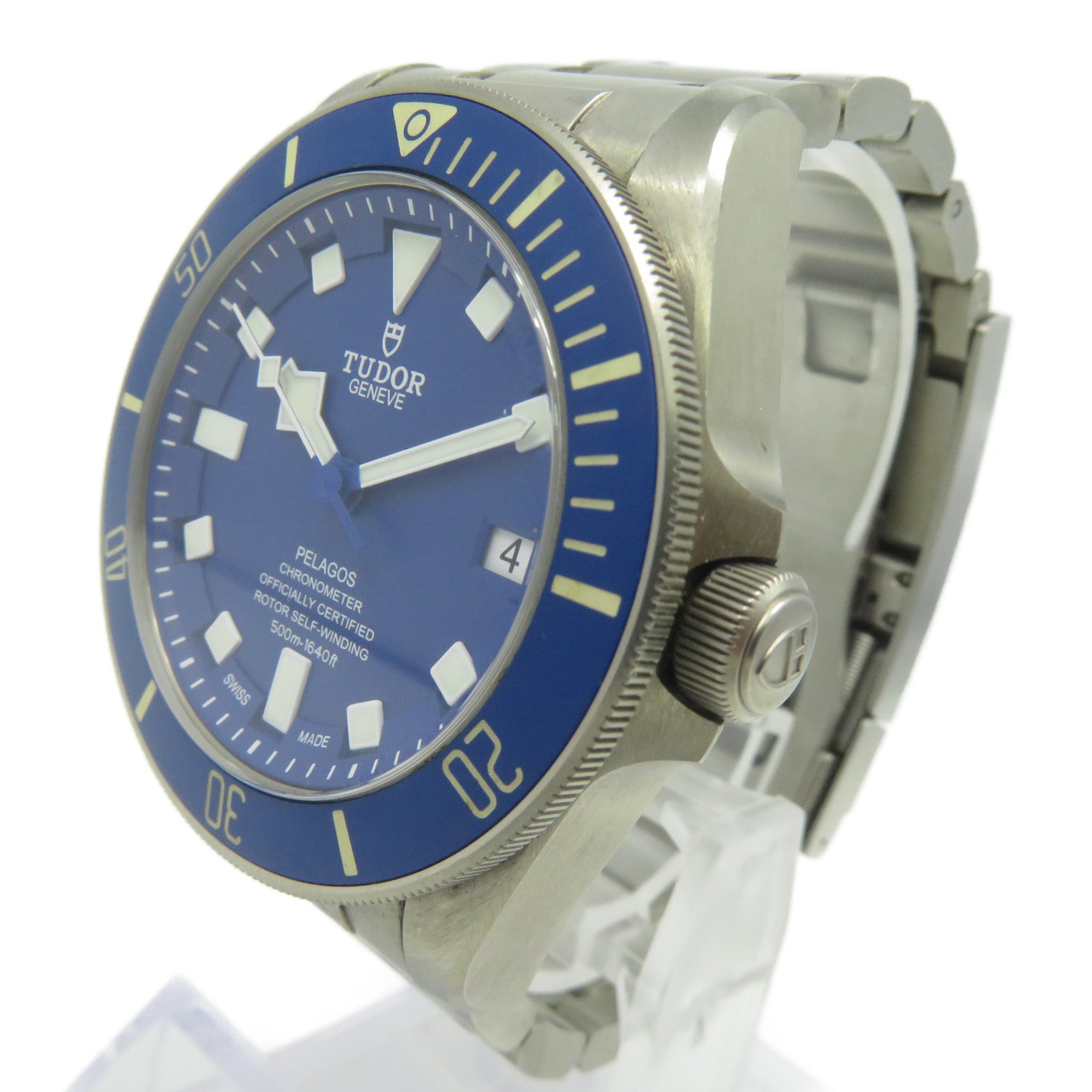 TUDOR Pelagos鈦金屬手錶自動機芯藍色
