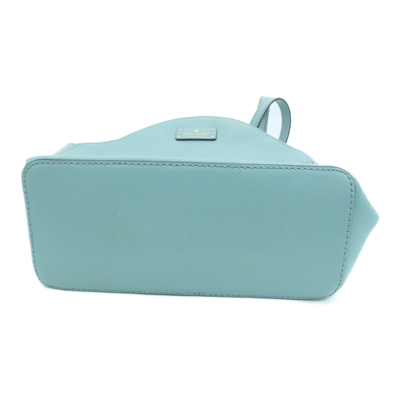 Kate Spade 牛皮皮革Backpack金扣背包蓝色