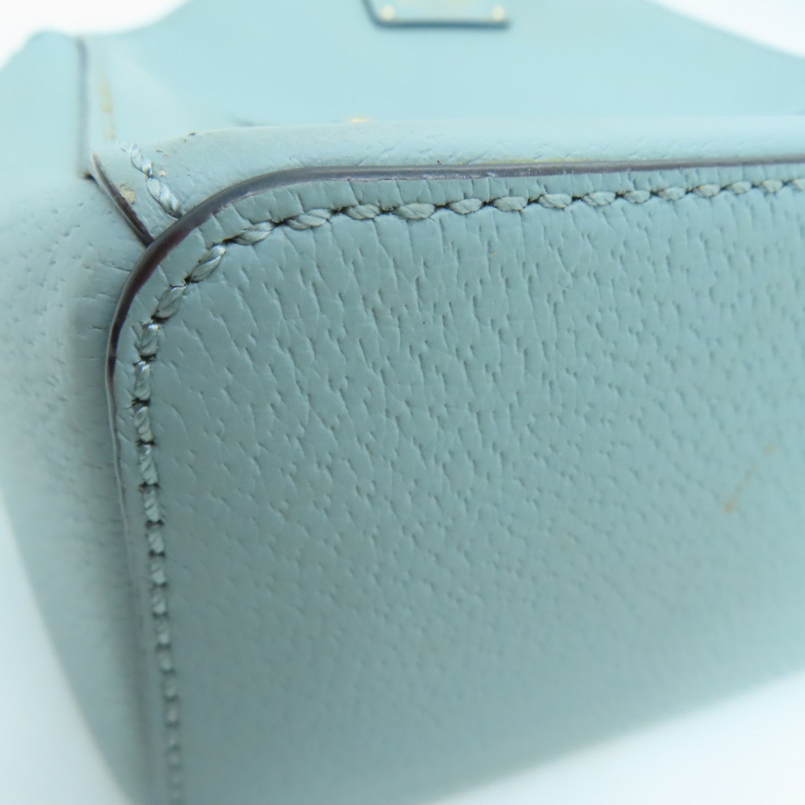 Kate Spade 牛皮皮革Backpack金扣背包蓝色