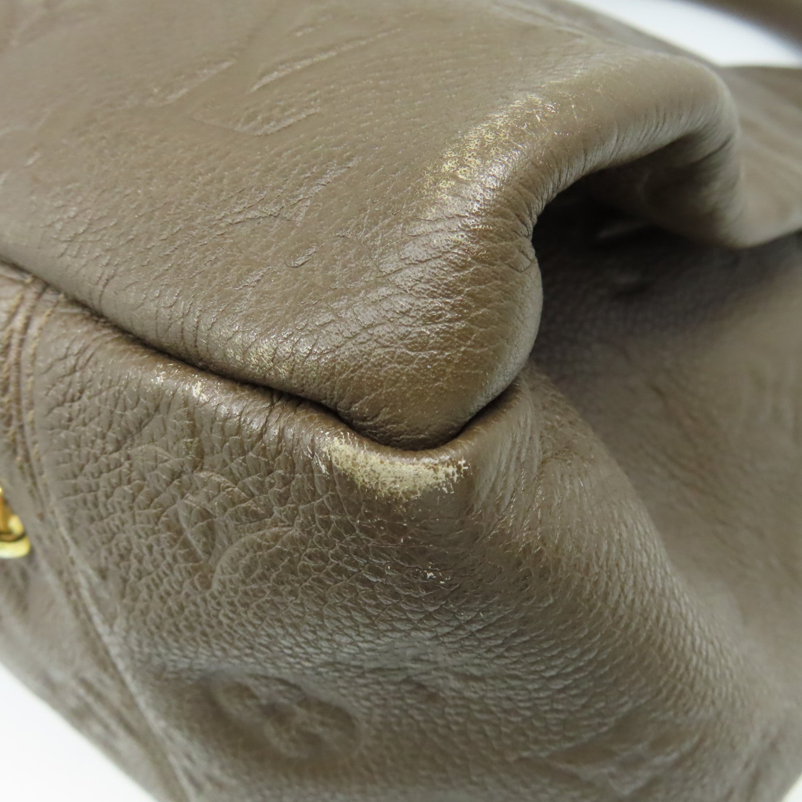 LOUIS VUITTON Monogram Empreinte Artsy MM Shoulder Bag肩背袋啡色
