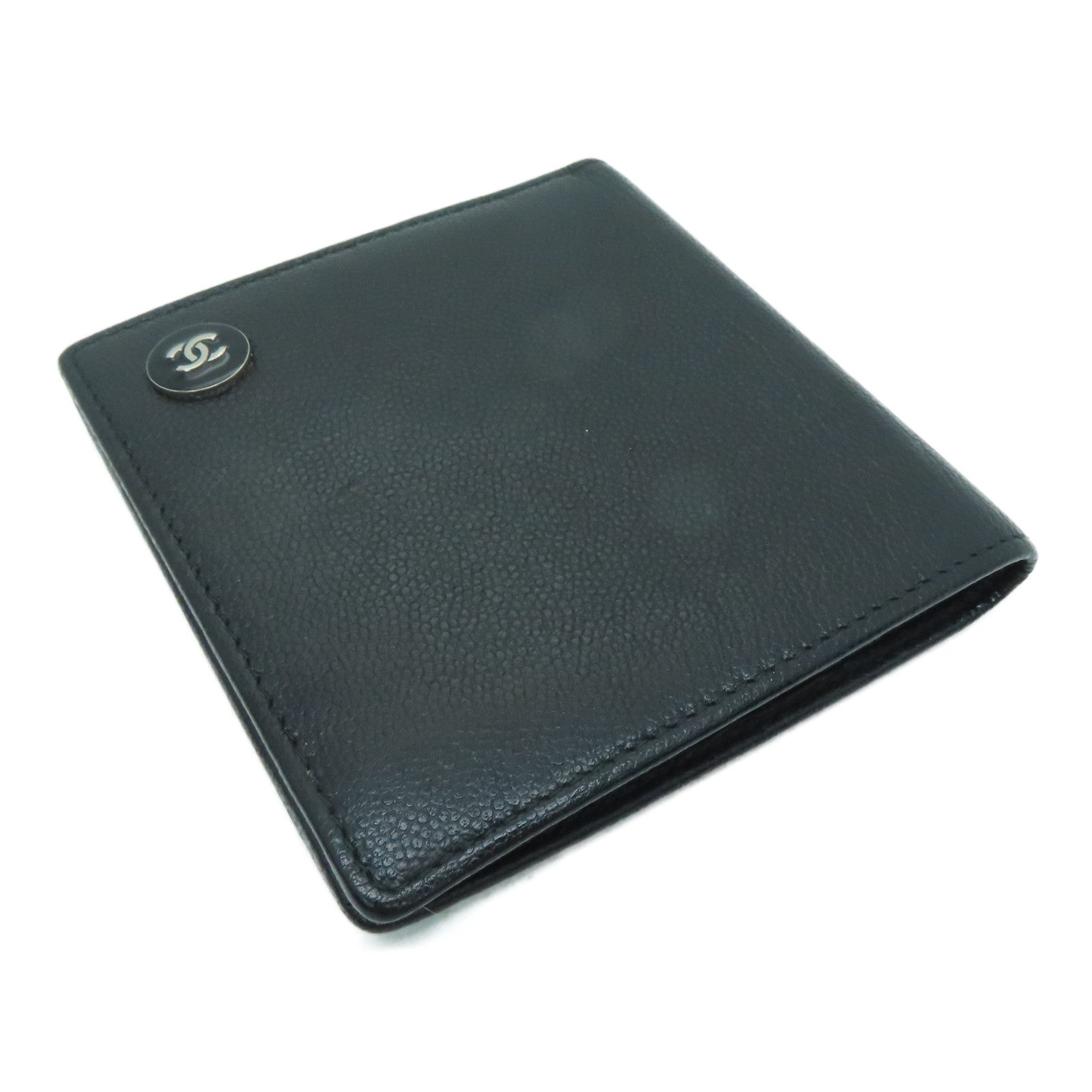 CHANEL 【激減優惠】Caviar皮革Wallet錢包黑色