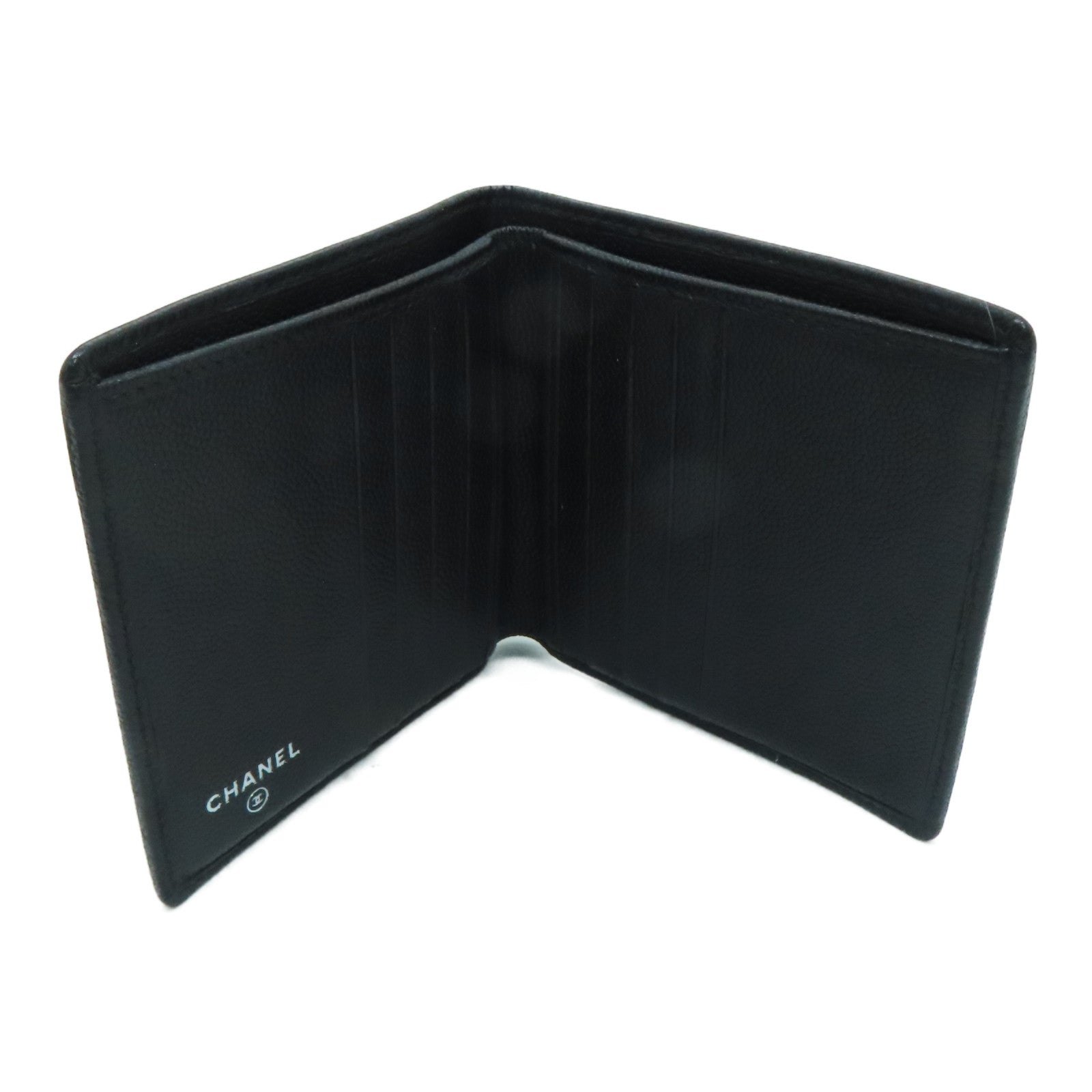 CHANEL 【激減優惠】Caviar皮革Wallet錢包黑色