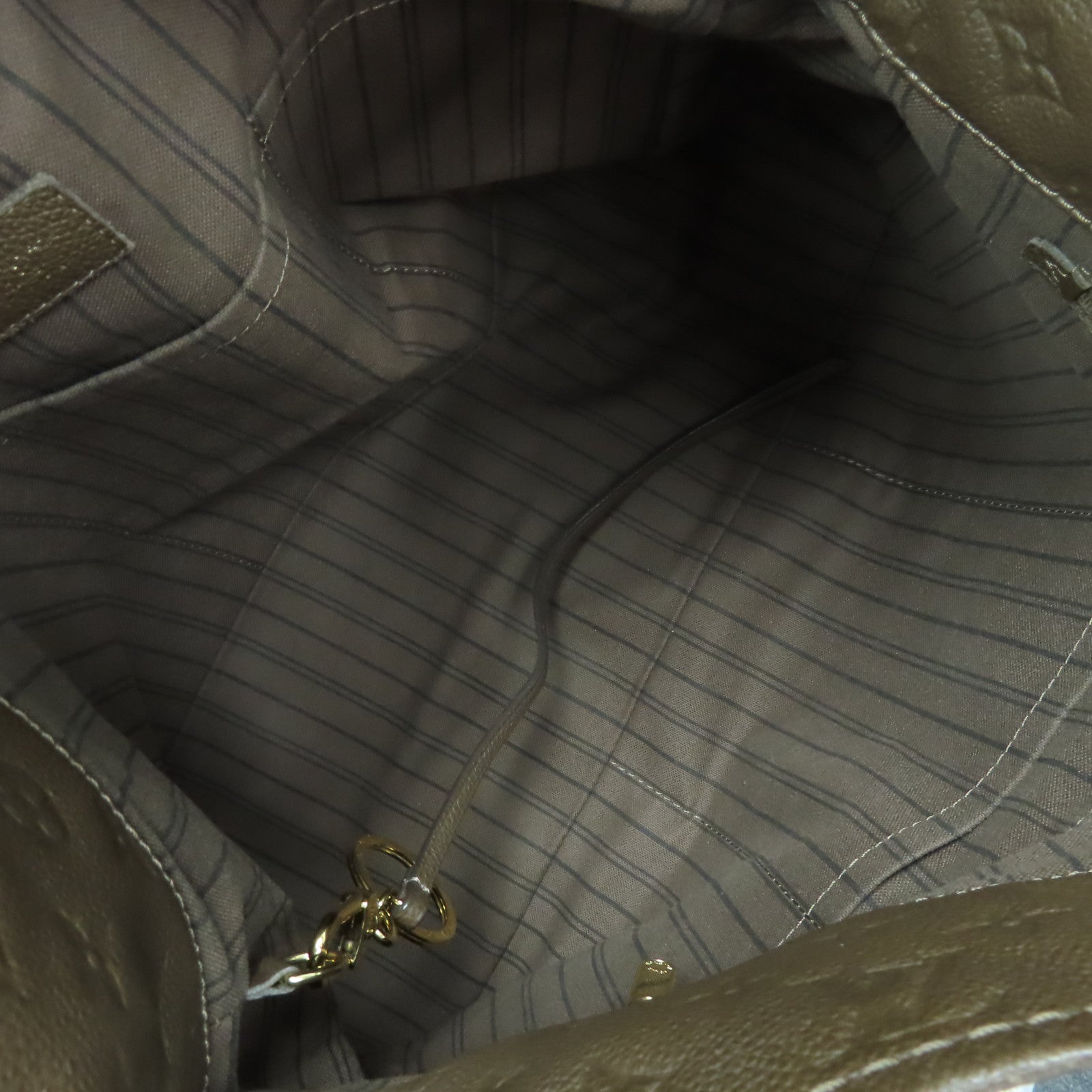 LOUIS VUITTON Monogram Empreinte Artsy MM Shoulder Bag肩背袋啡色