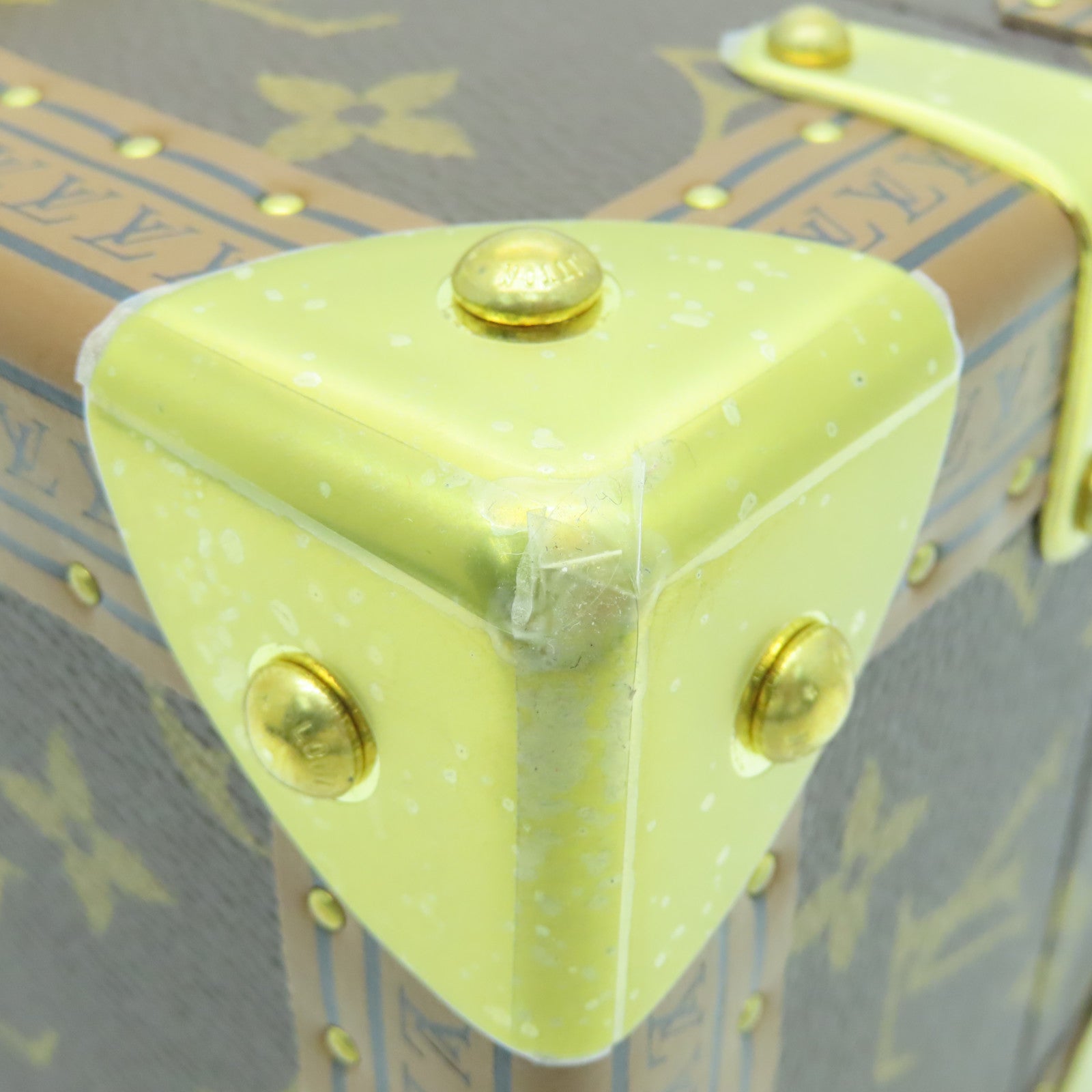 LOUIS VUITTON Monogram Coffret Tresor 20收納盒啡色