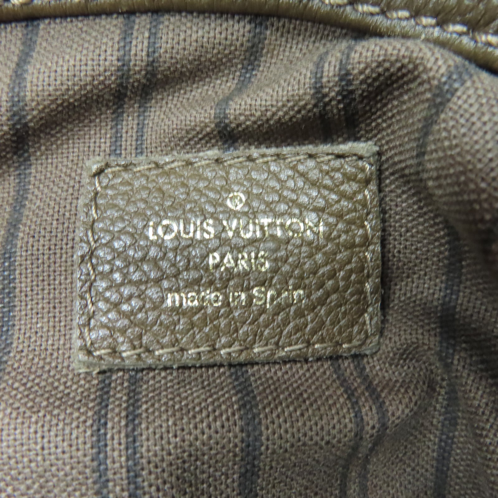 LOUIS VUITTON Monogram Empreinte Artsy MM Shoulder Bag肩背袋啡色