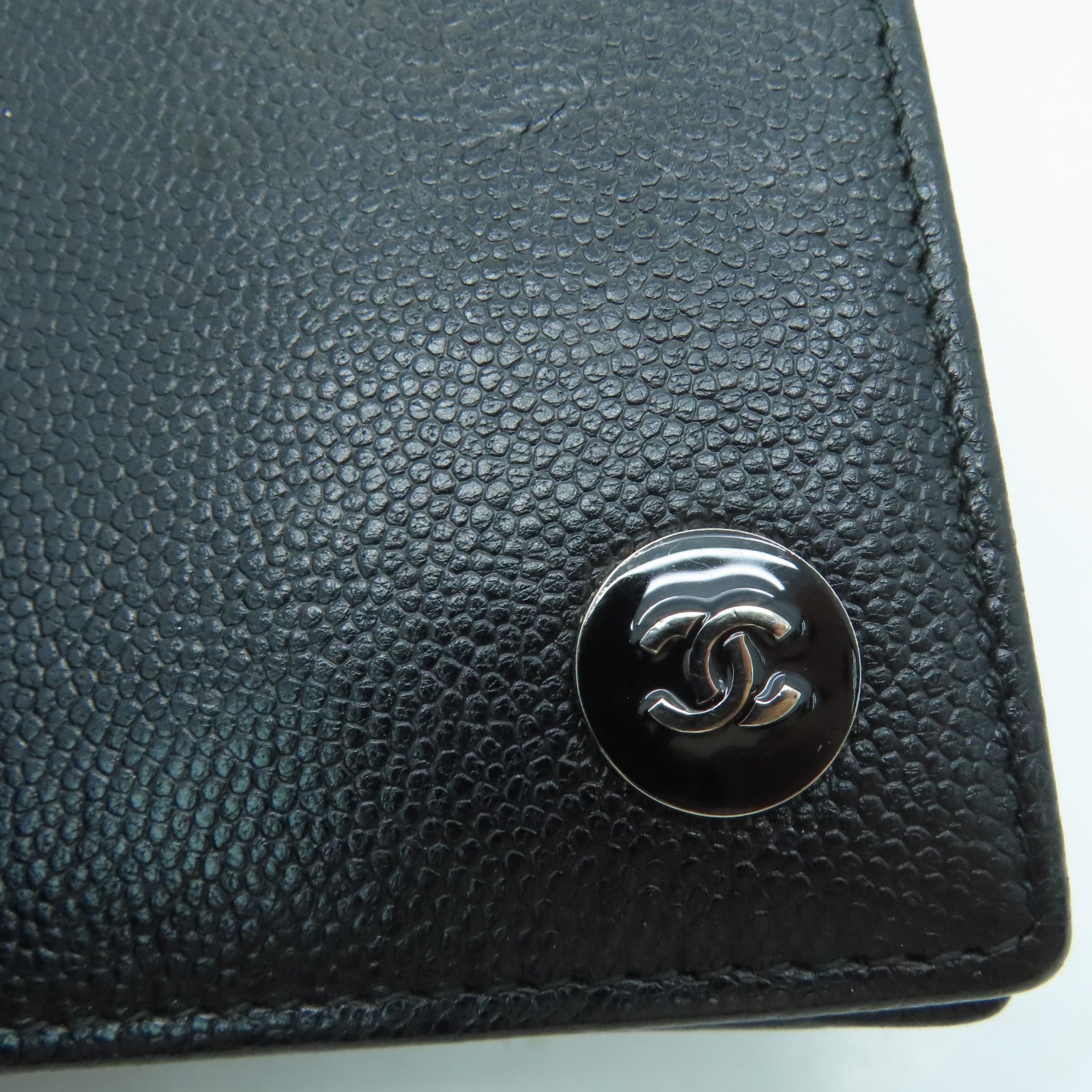 CHANEL 【激減優惠】Caviar皮革Wallet錢包黑色