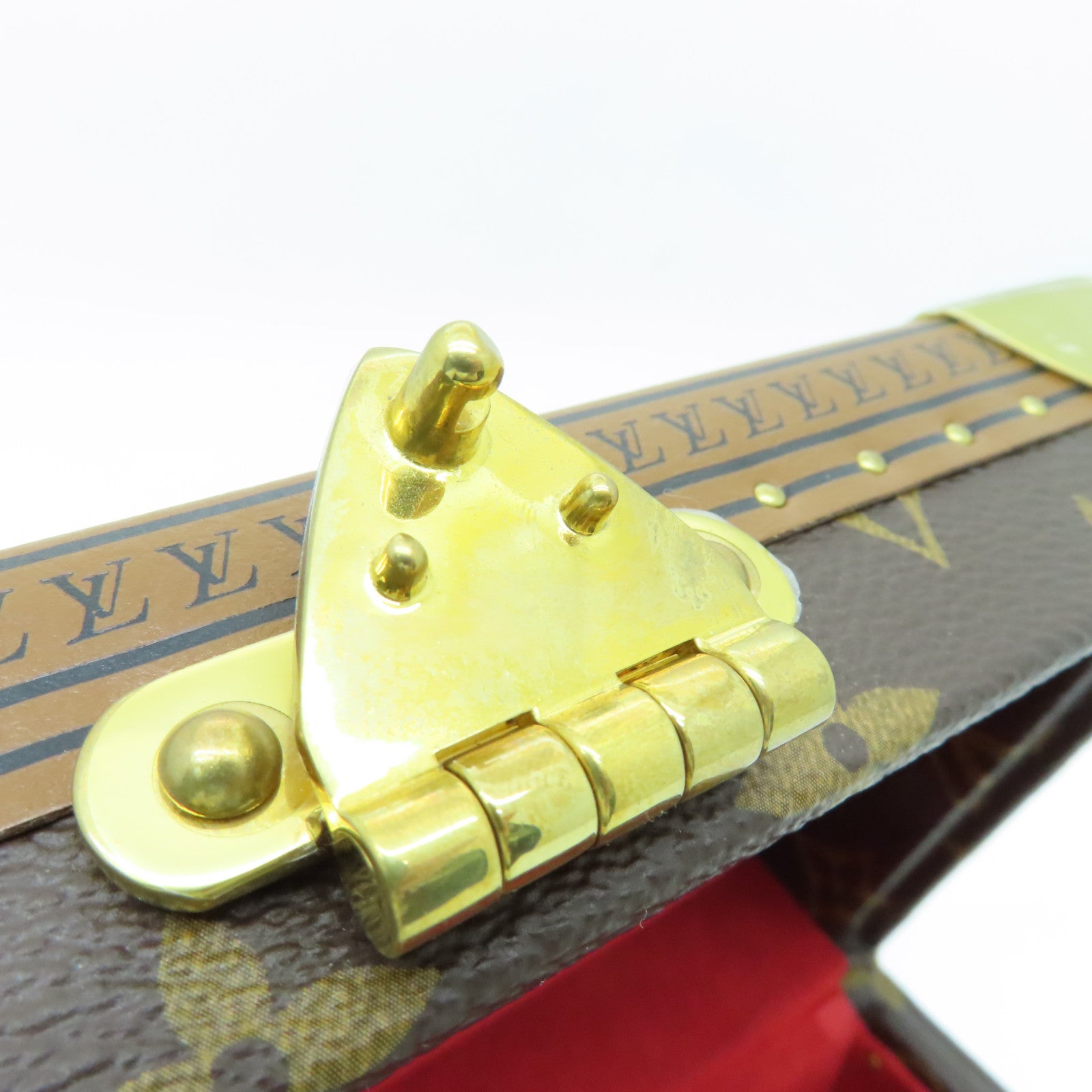 LOUIS VUITTON Monogram Coffret Tresor 20收納盒啡色
