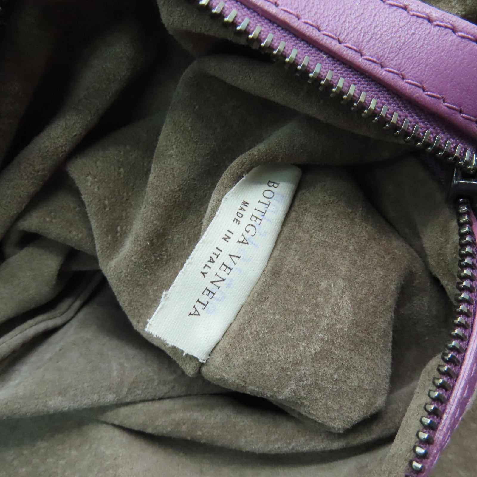 BOTTEGA VENETA 織紋皮革Hobo肩背袋紫色