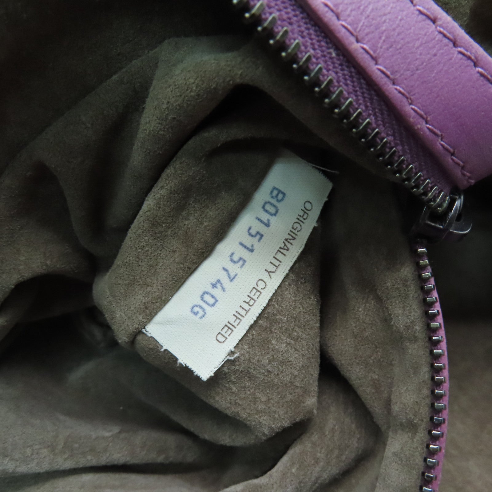 BOTTEGA VENETA 織紋皮革Hobo肩背袋紫色