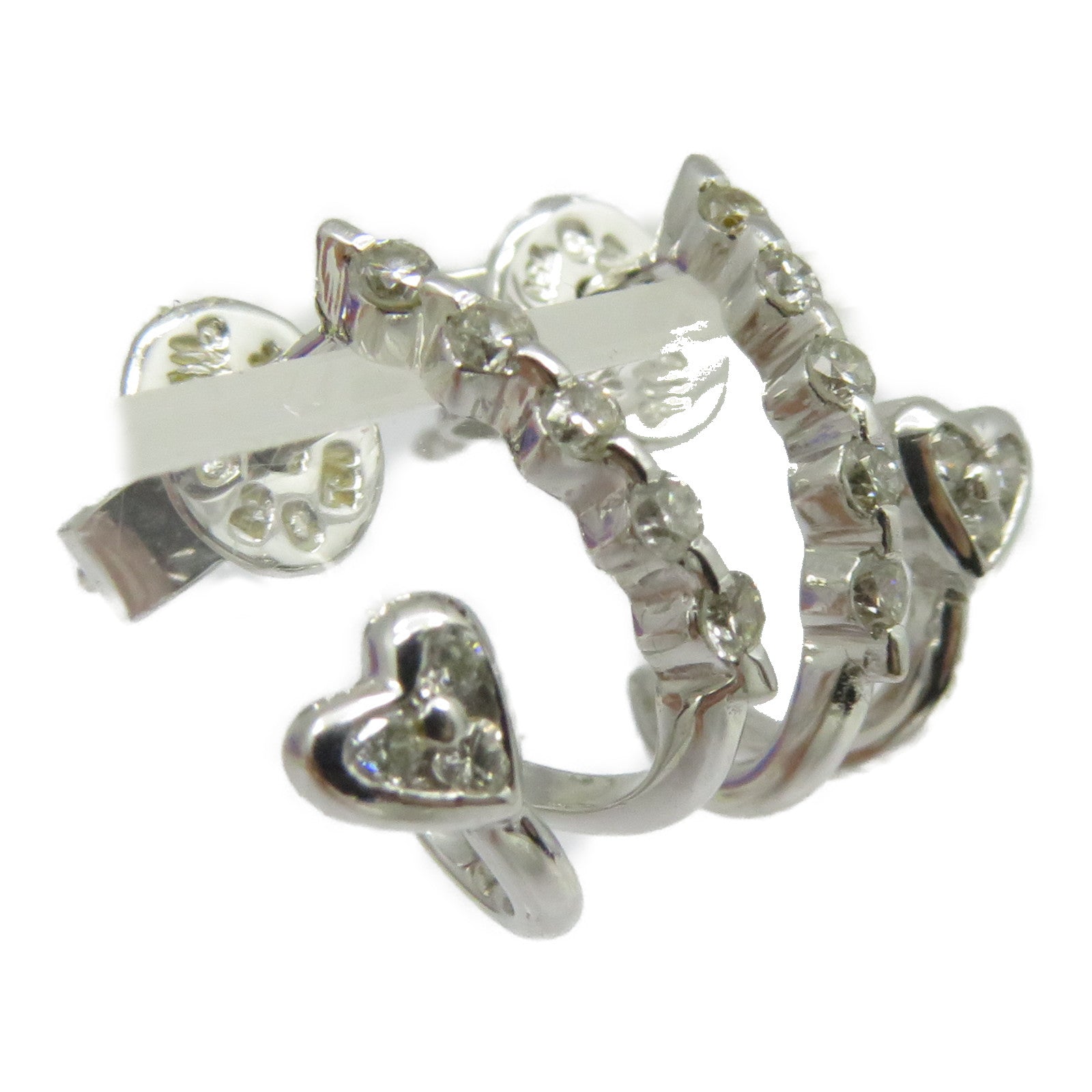 JEWELRY 18K白金Diamond Earrings 0.20ct鑽石耳環