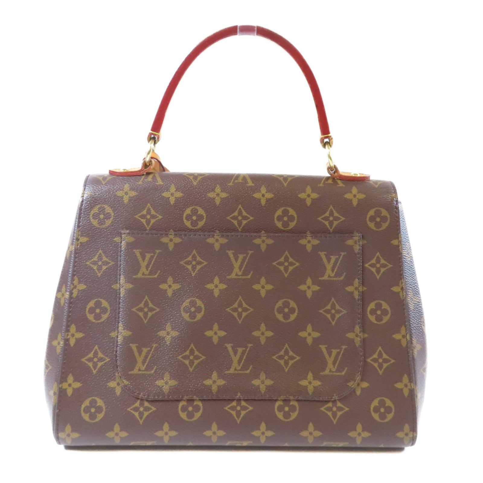 LOUIS VUITTON Monogram Cluny MM金扣手挽肩背兩用袋啡色