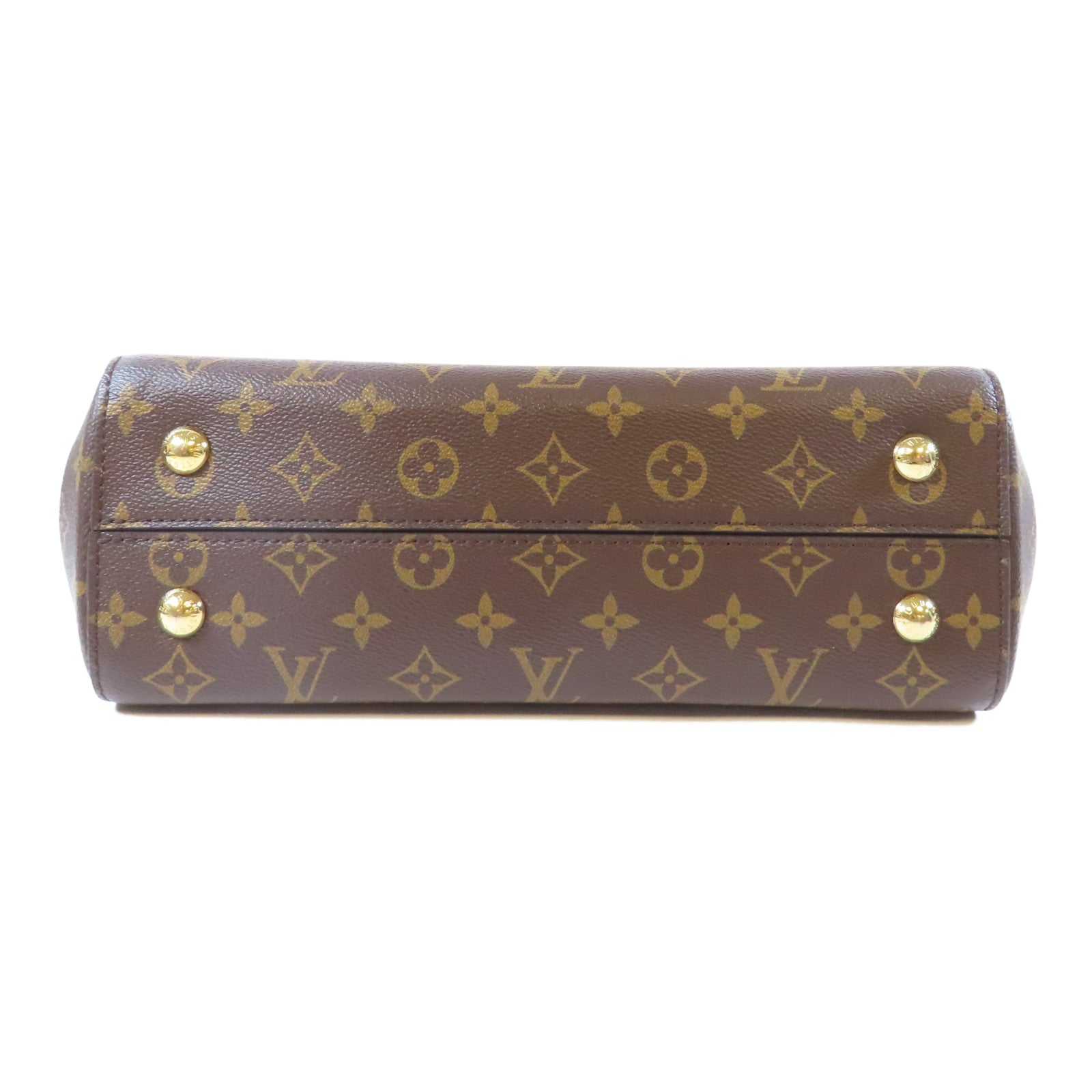 LOUIS VUITTON Monogram Cluny MM金扣手挽肩背兩用袋啡色