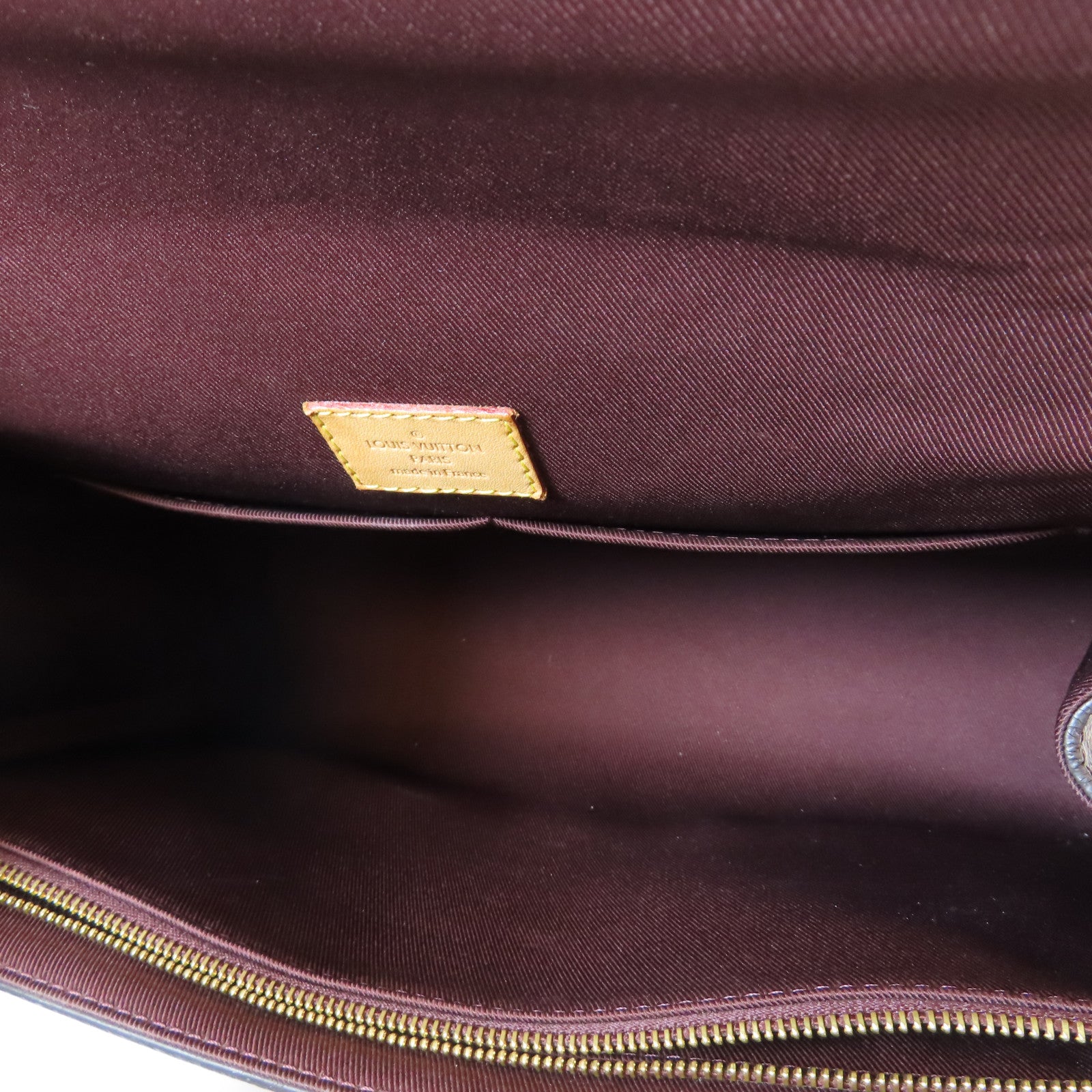LOUIS VUITTON Monogram Cluny MM金扣手挽肩背兩用袋啡色