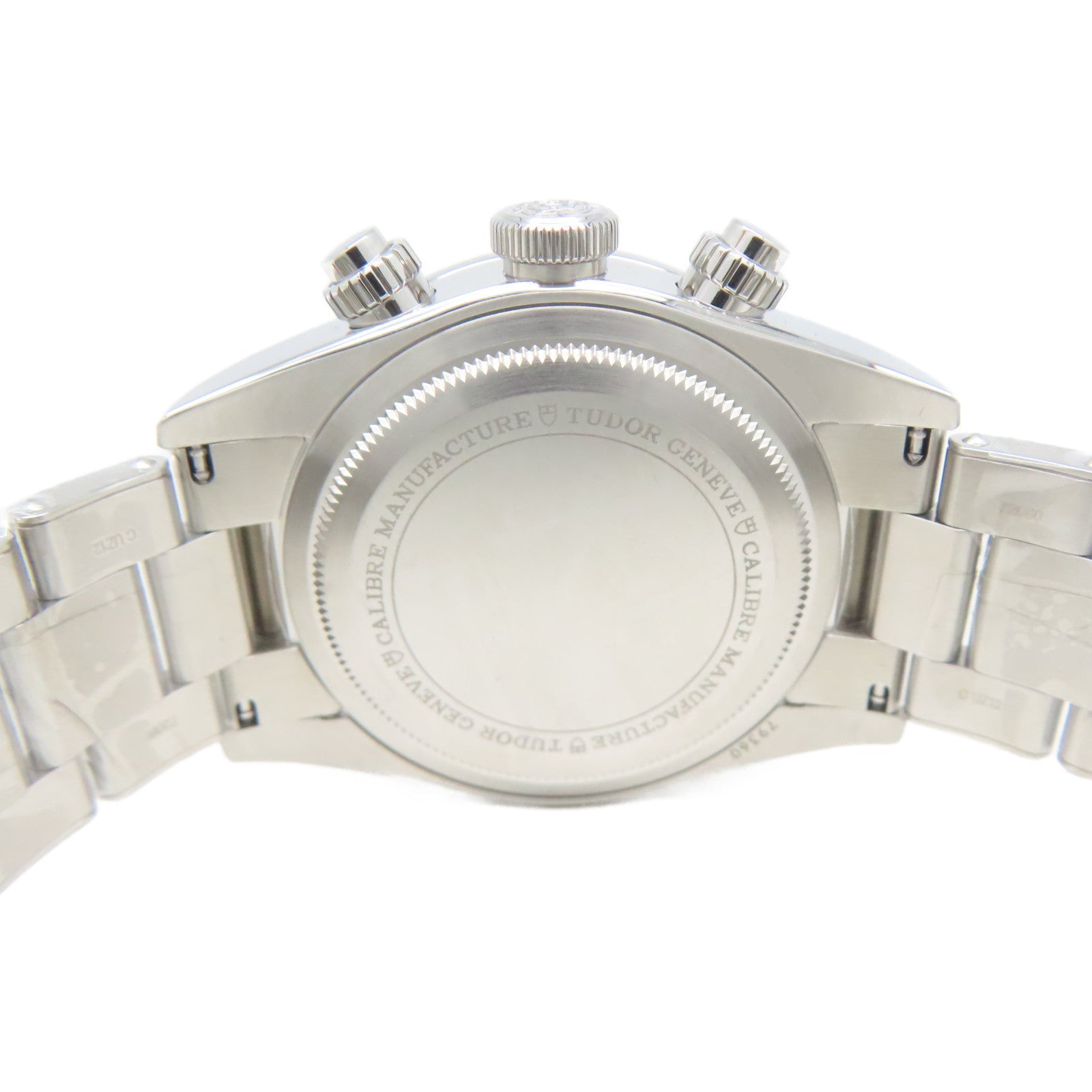 TUDOR 不鏽鋼Black Bay Chrono手錶自動機芯黑色
