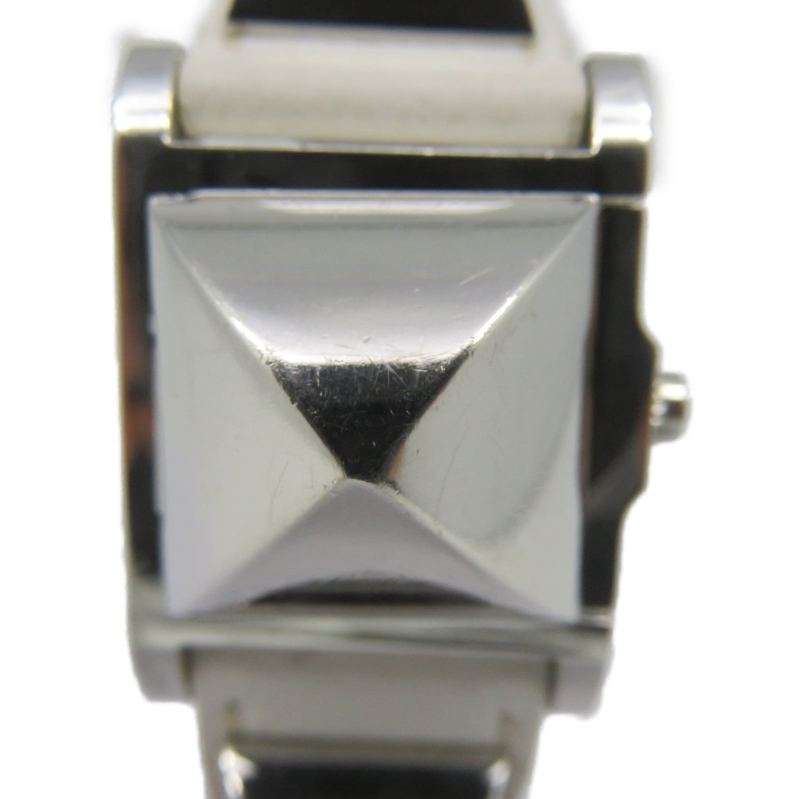 HERMES 【激減優惠】Medor Watch不鏽鋼手錶石英機芯白色