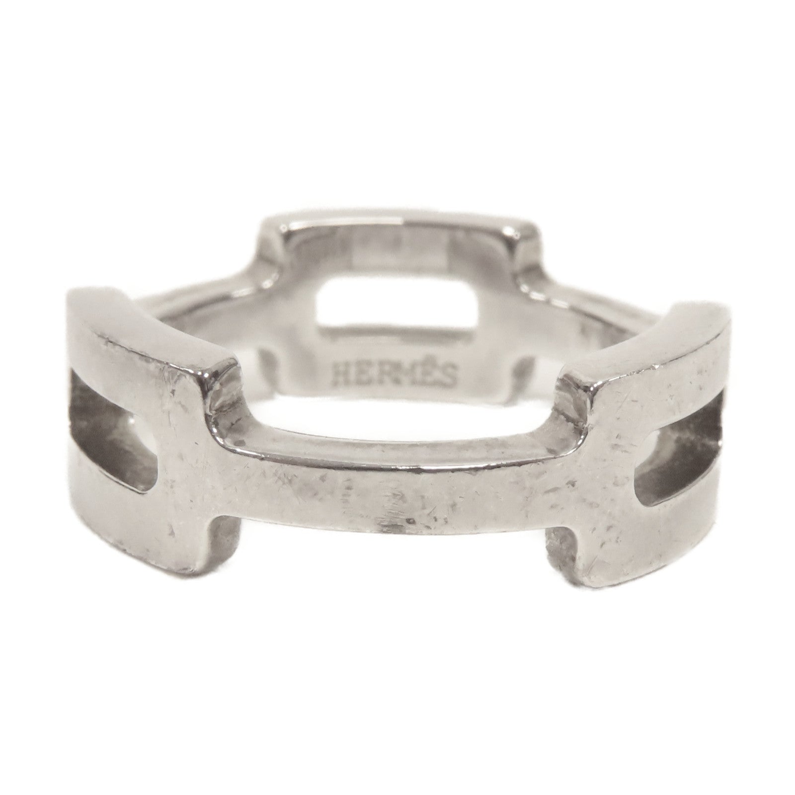 HERMES 925純銀Ring戒指Hermes#50 US#5
