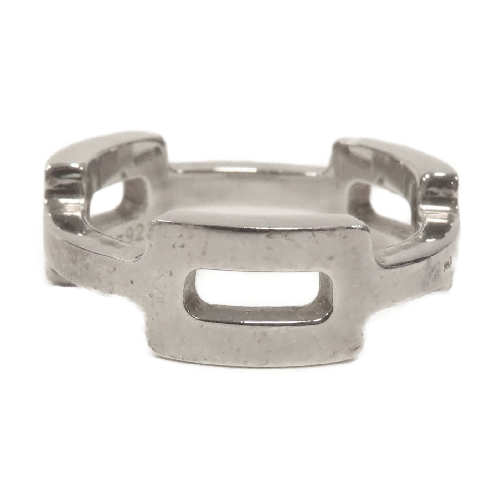 HERMES 925純銀Ring戒指Hermes#50 US#5