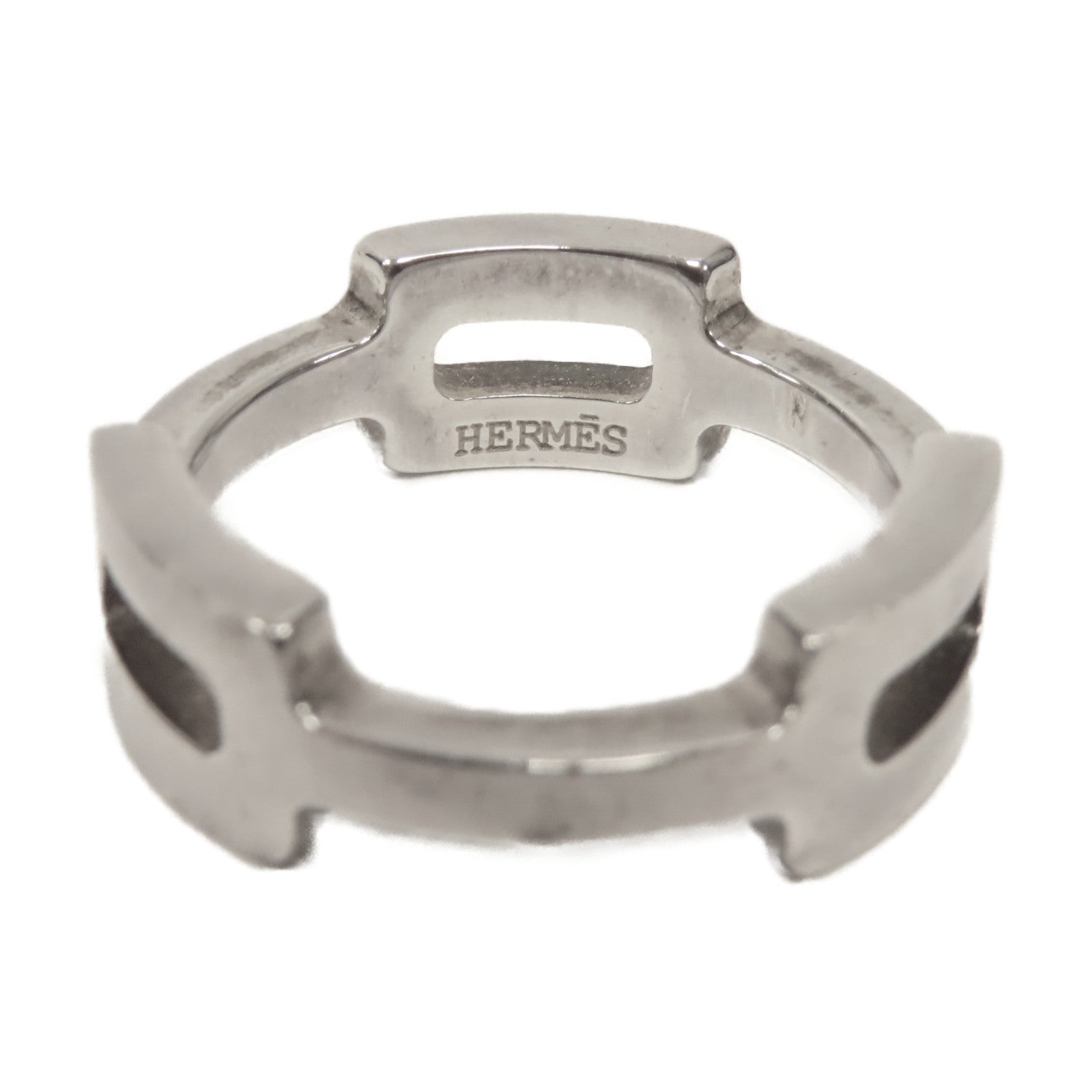 HERMES 925純銀Ring戒指Hermes#50 US#5